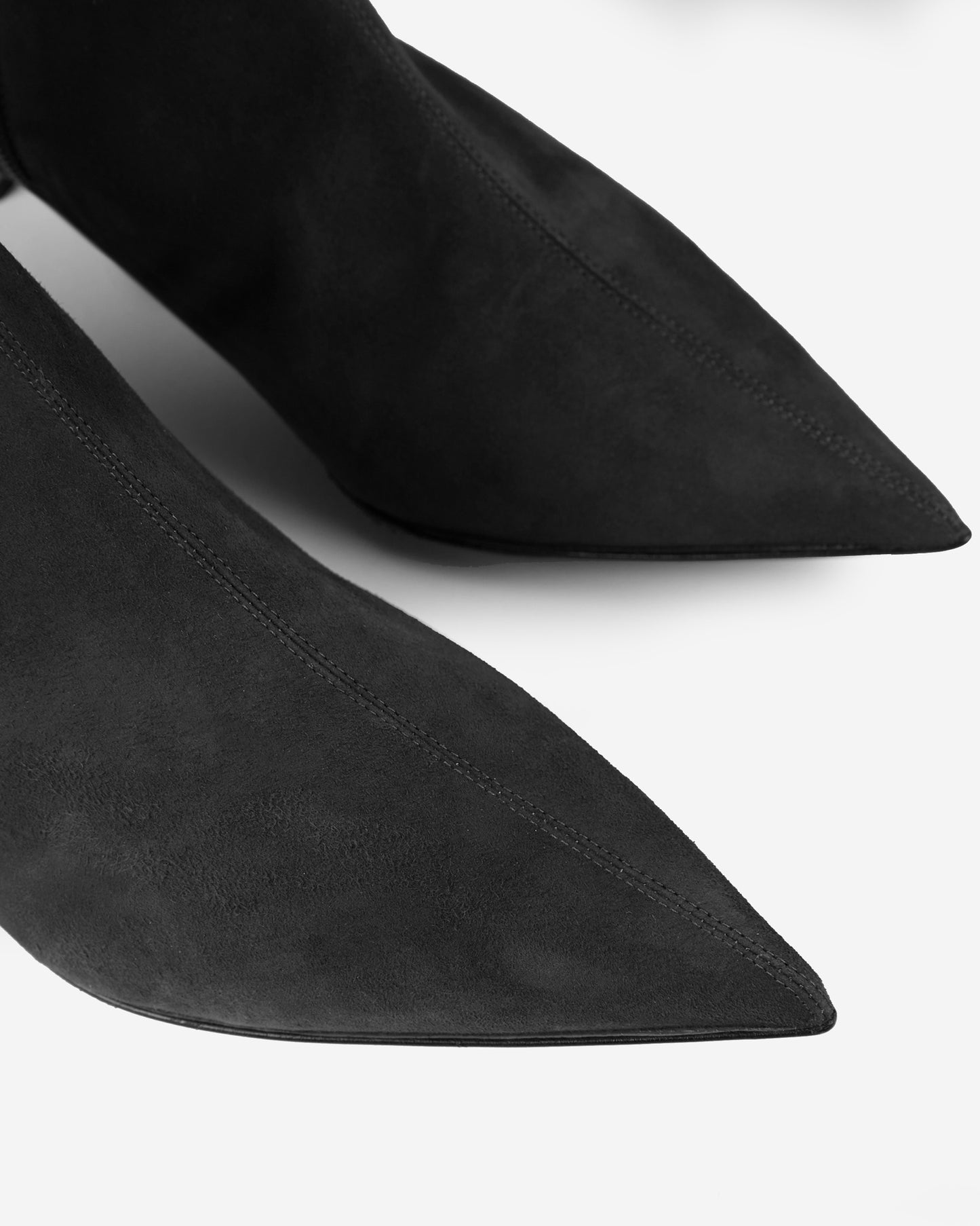 スエードレザーショートブーツ