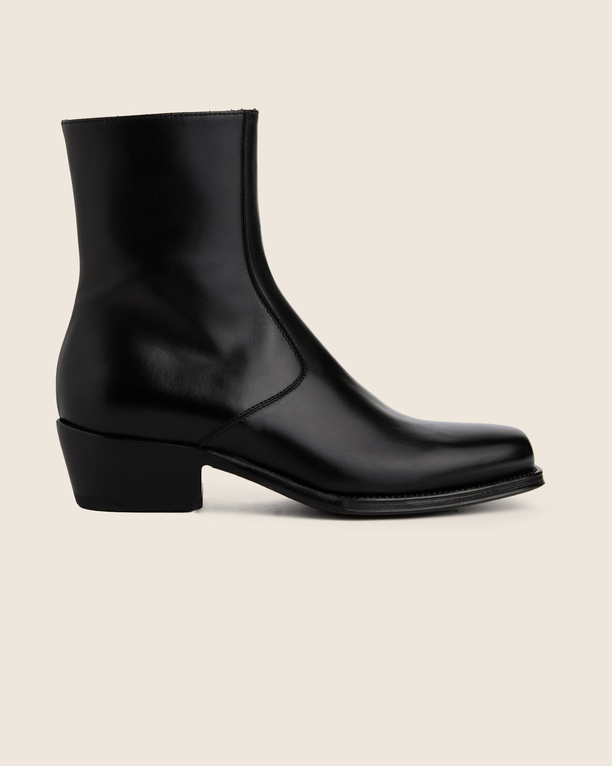 Stivale texano in pelle