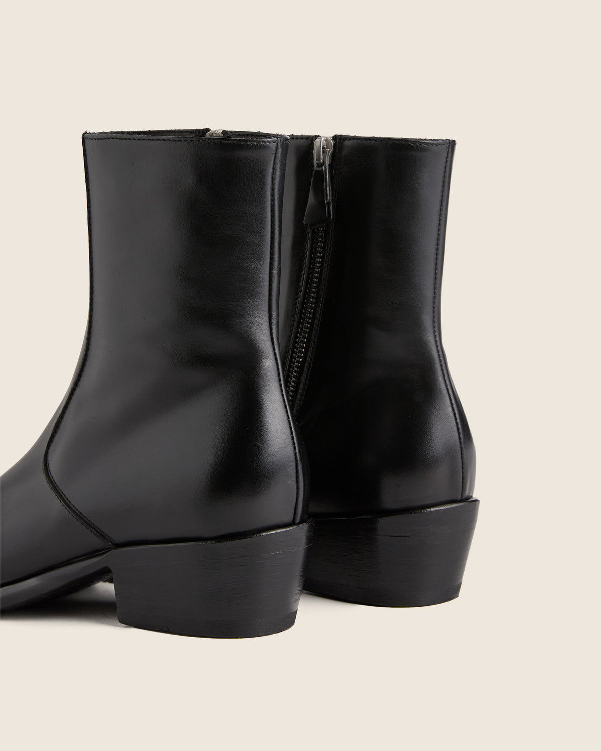 Stivale texano in pelle