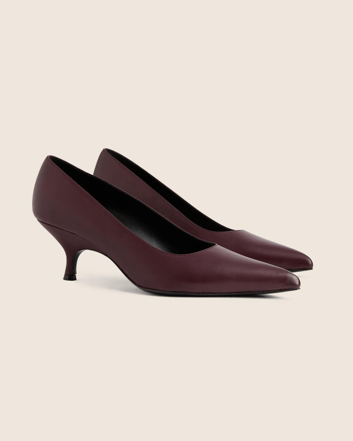 Pumps aus Leder