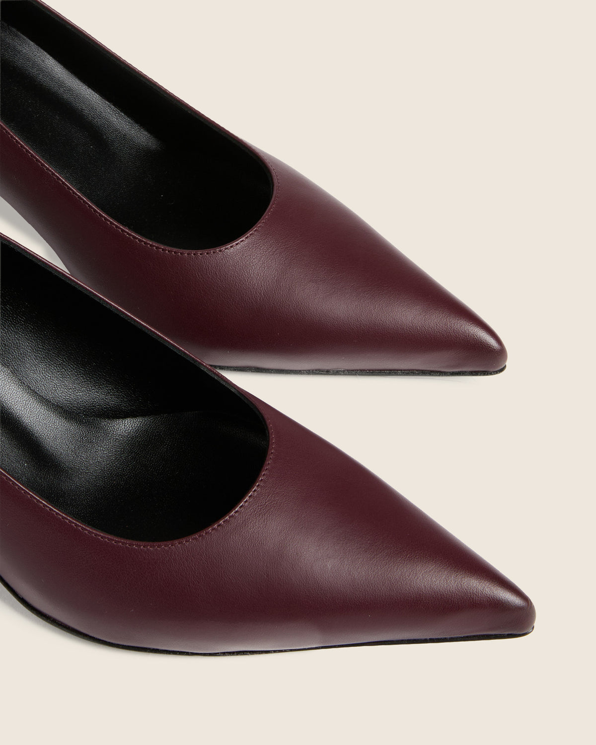 Pumps aus Leder
