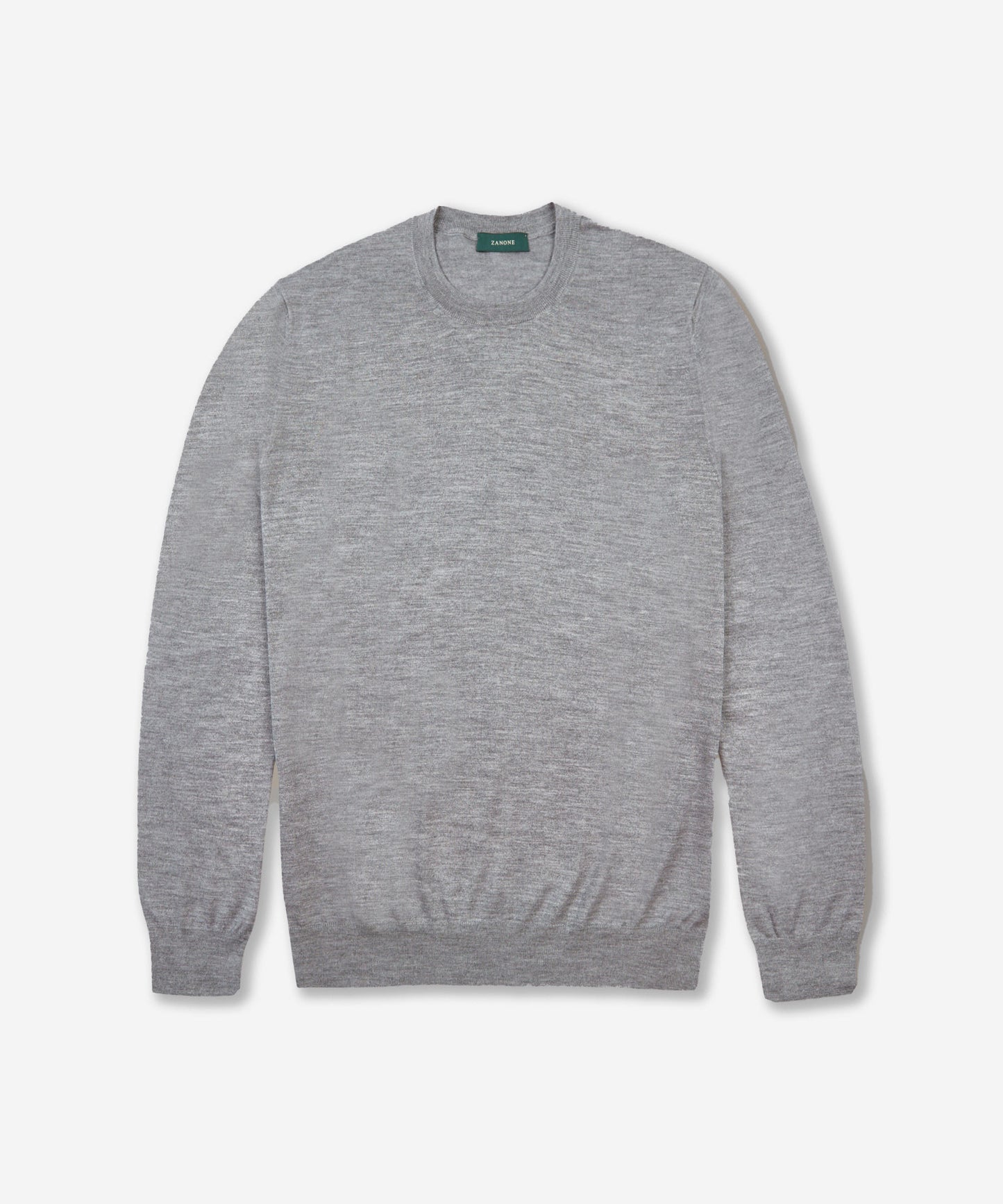 Zanone - Cashmere and silk slim-fit crew neck sweater - medium 