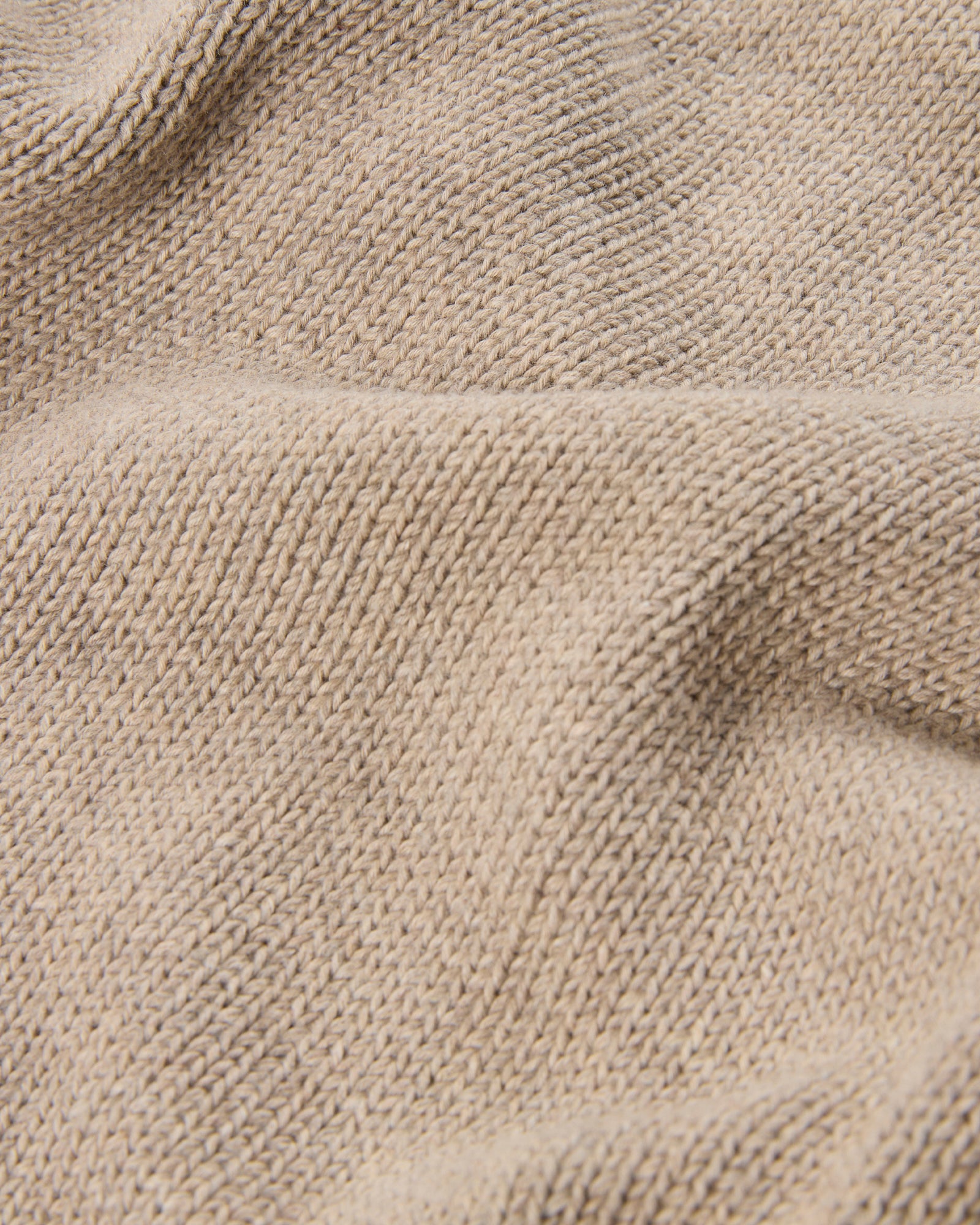 Zanone - Slim fit cotton chioto cardigan - sand – Slowear