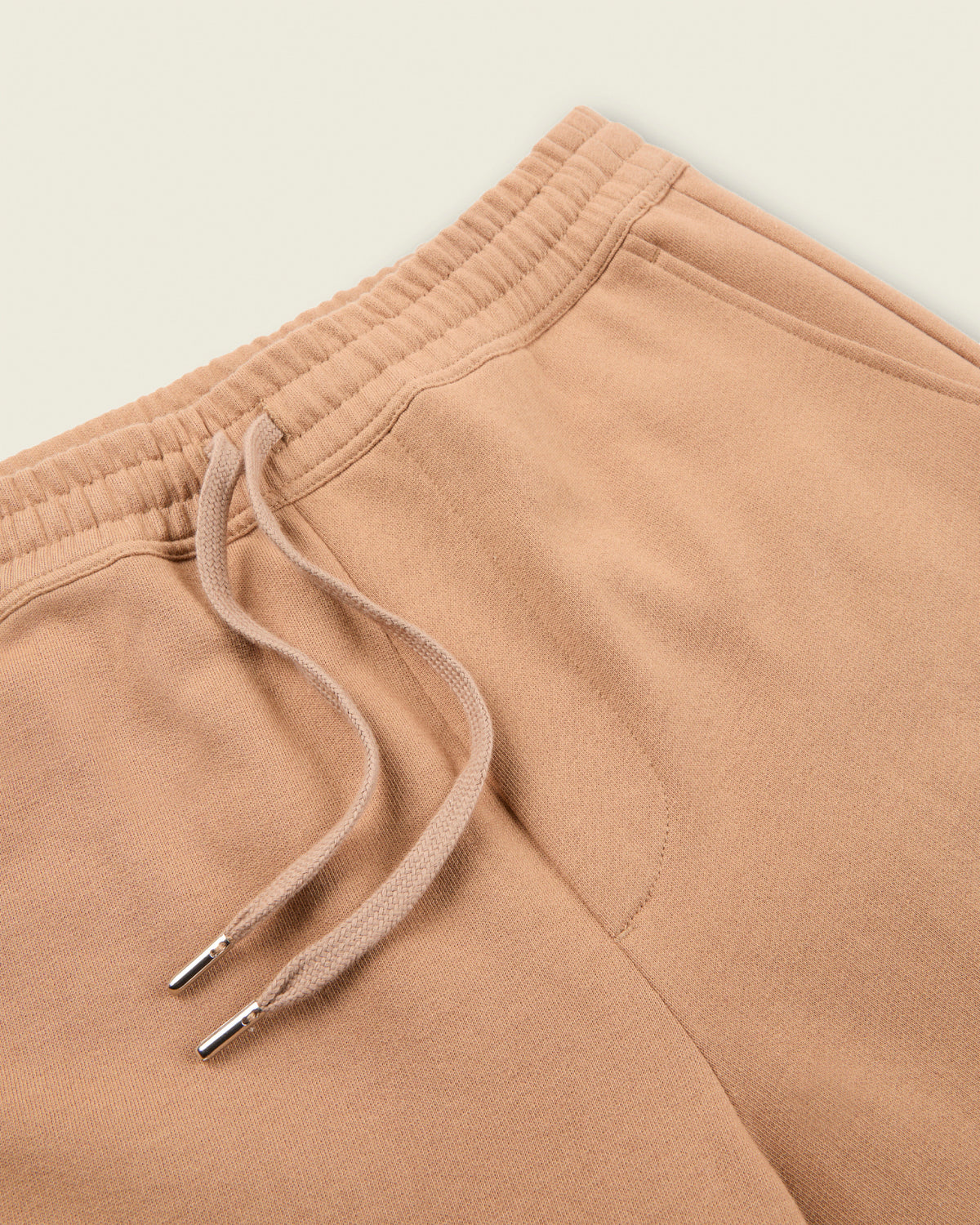 Pantalone jogger regular fit in cotone e cashmere