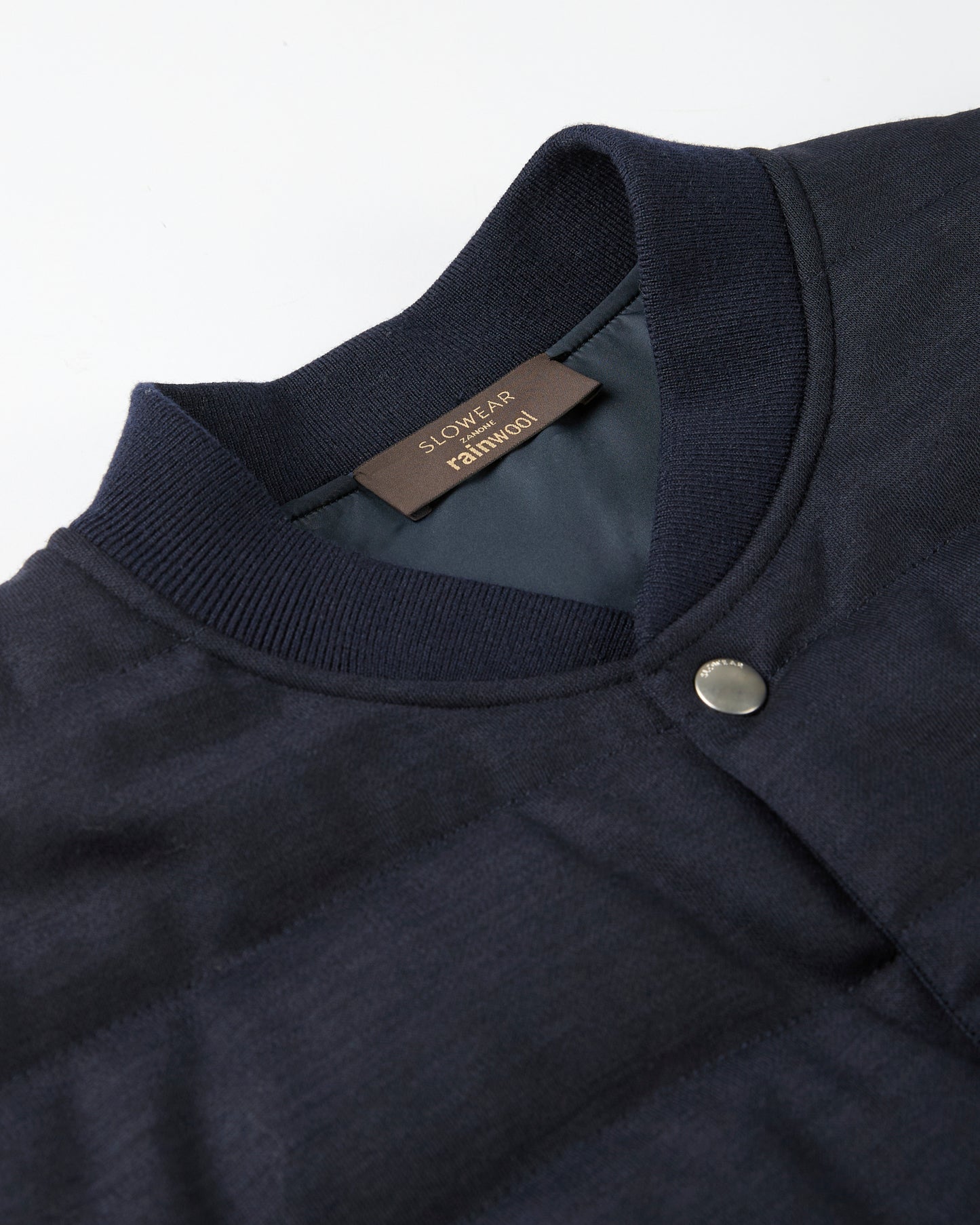 ウール・スリムフィットパッド入りジレ