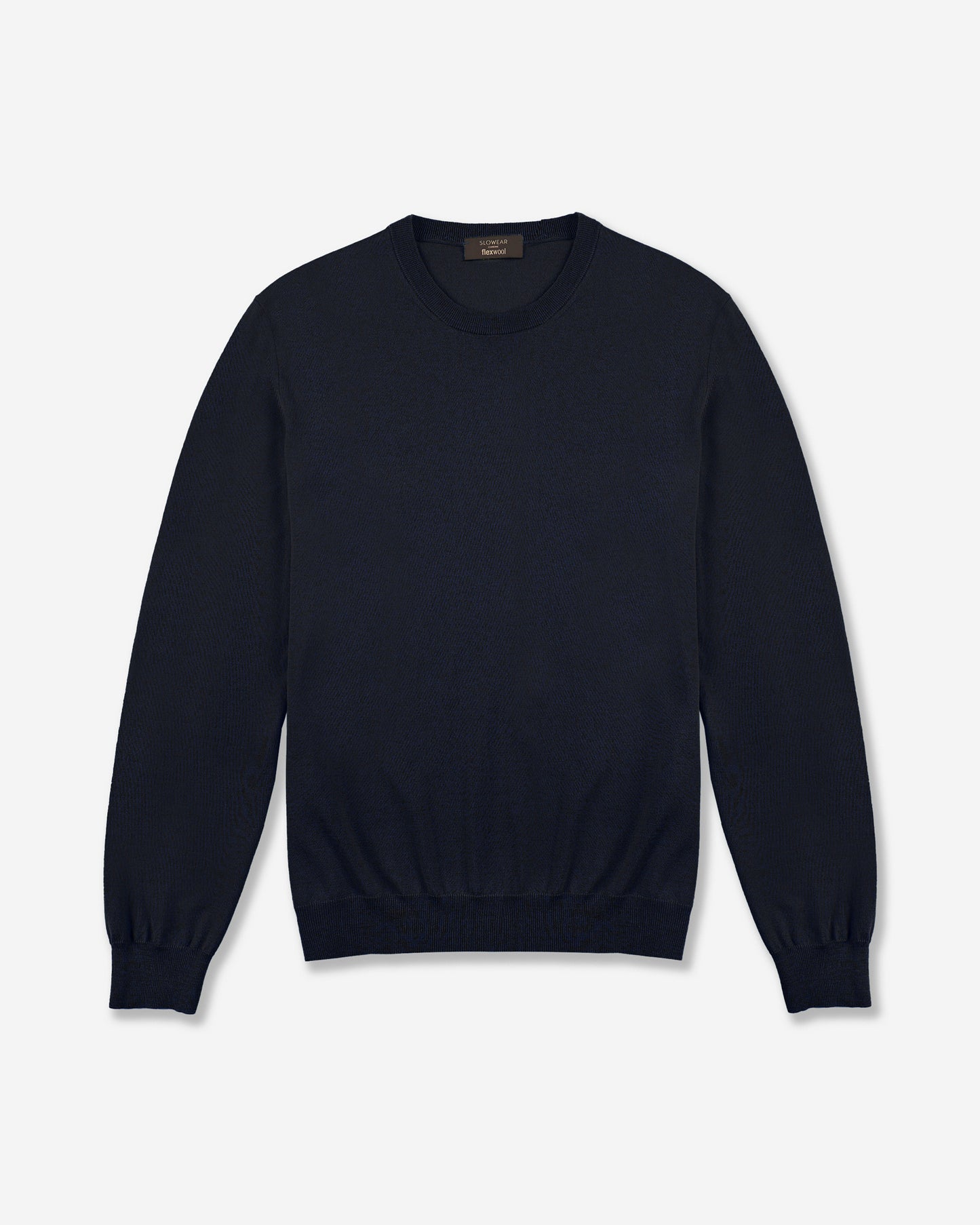 Slim fit Flexwool crewneck sweater