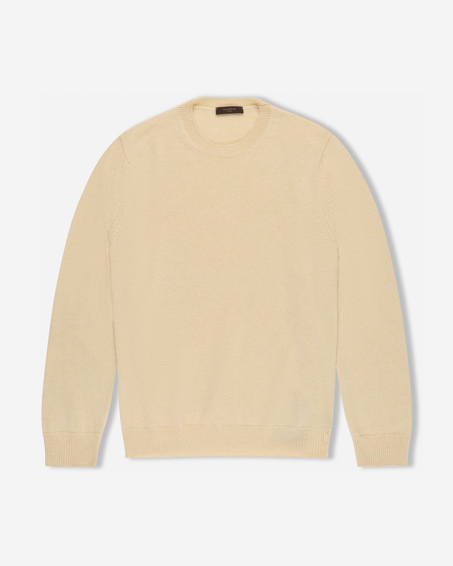 ウール スリムフィット クルーネックセーター