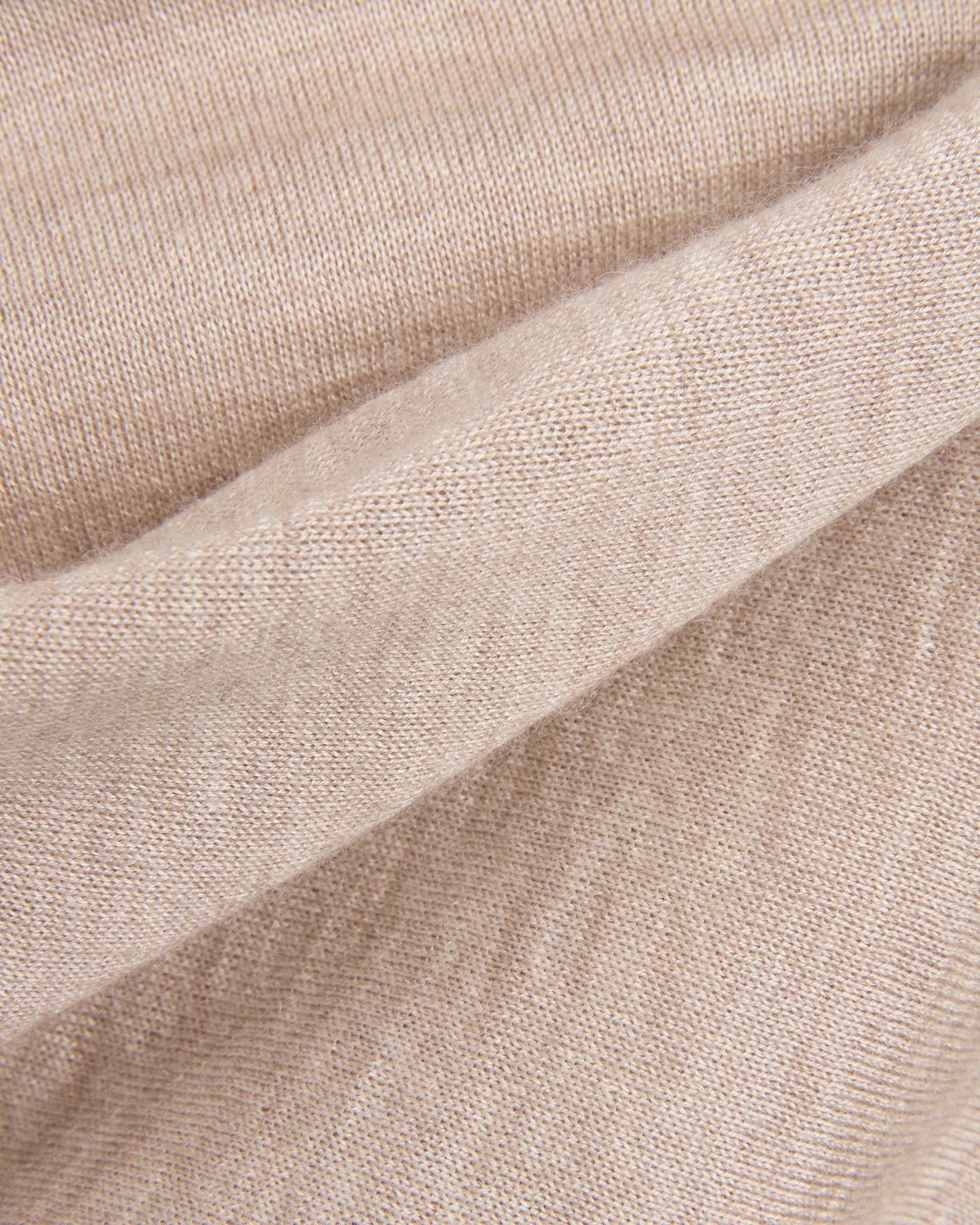 Girocollo slim fit in cashmere e seta