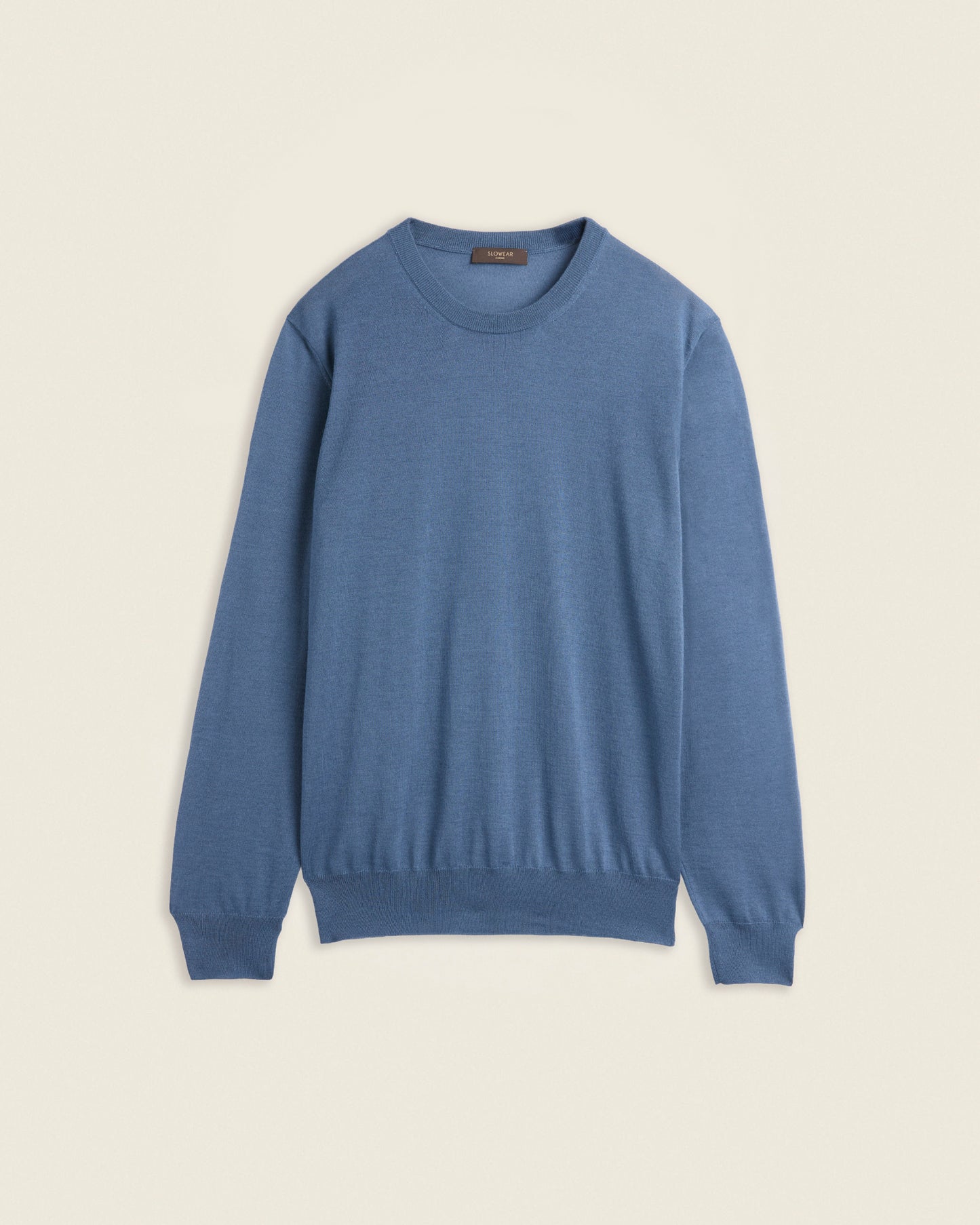 Cashmere and silk slim fit crewneck sweater