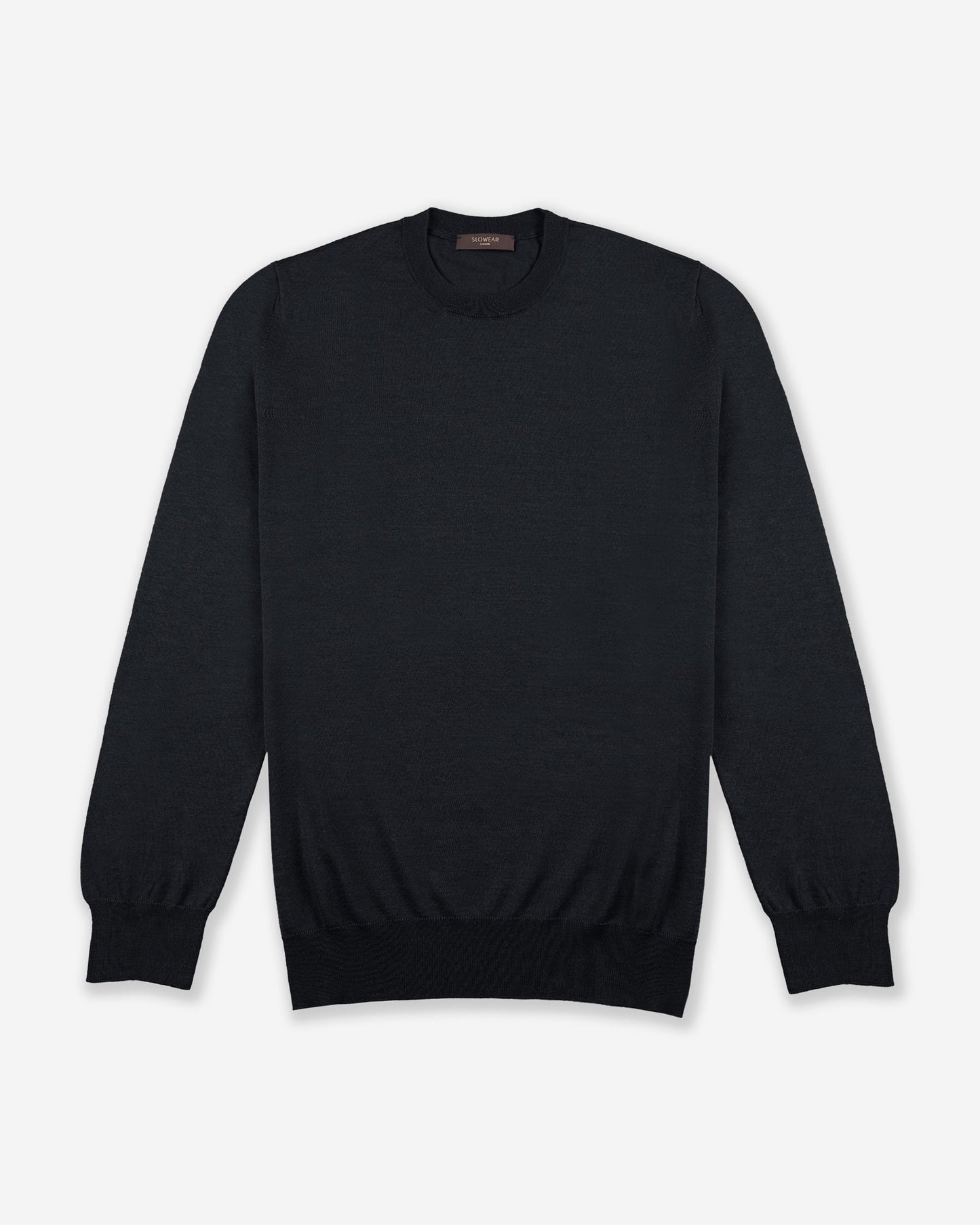 Girocollo slim fit in cashmere e seta