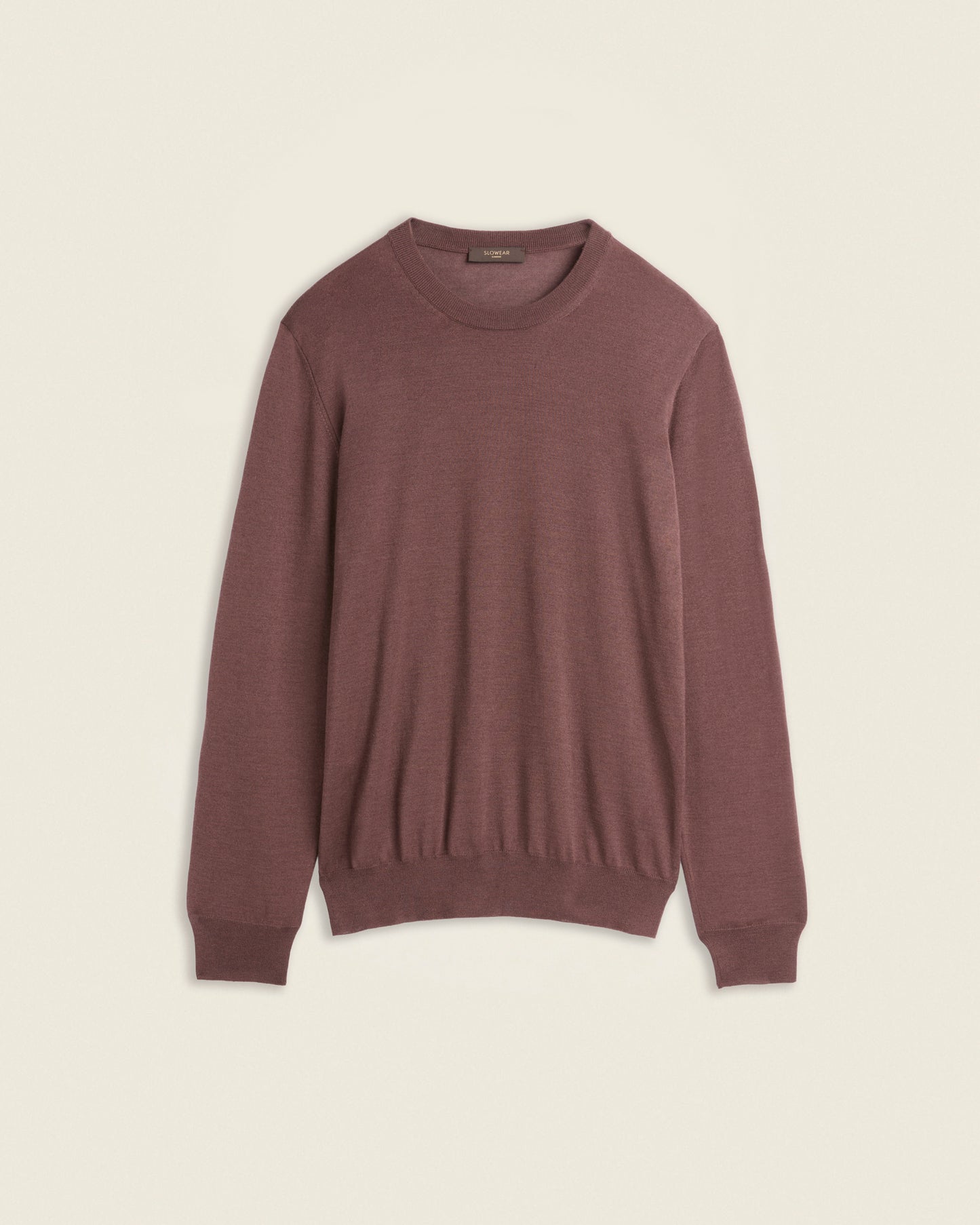 Cashmere and silk slim fit crewneck sweater