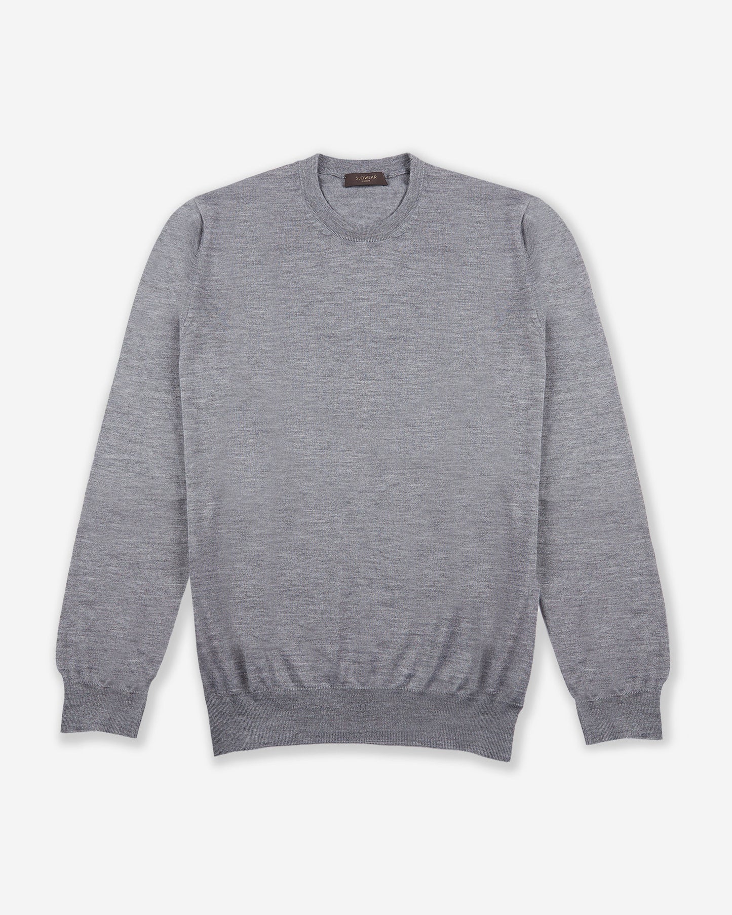 Girocollo slim fit in cashmere e seta