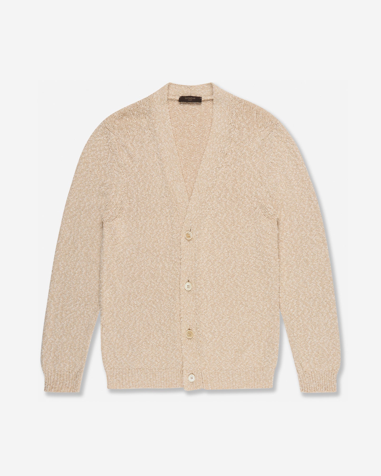 Slim fit cotton cardigan