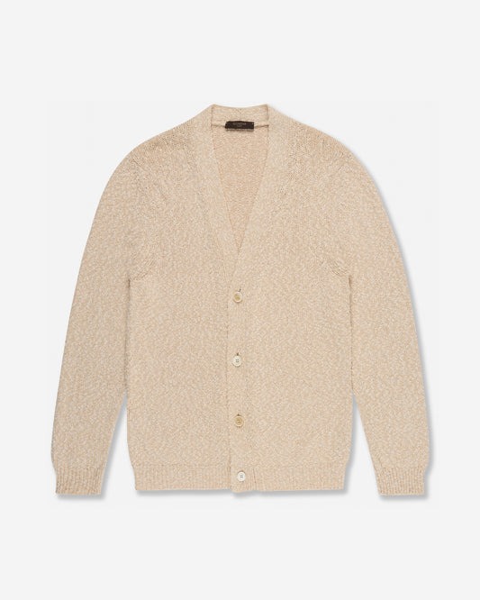 Slim fit cotton cardigan