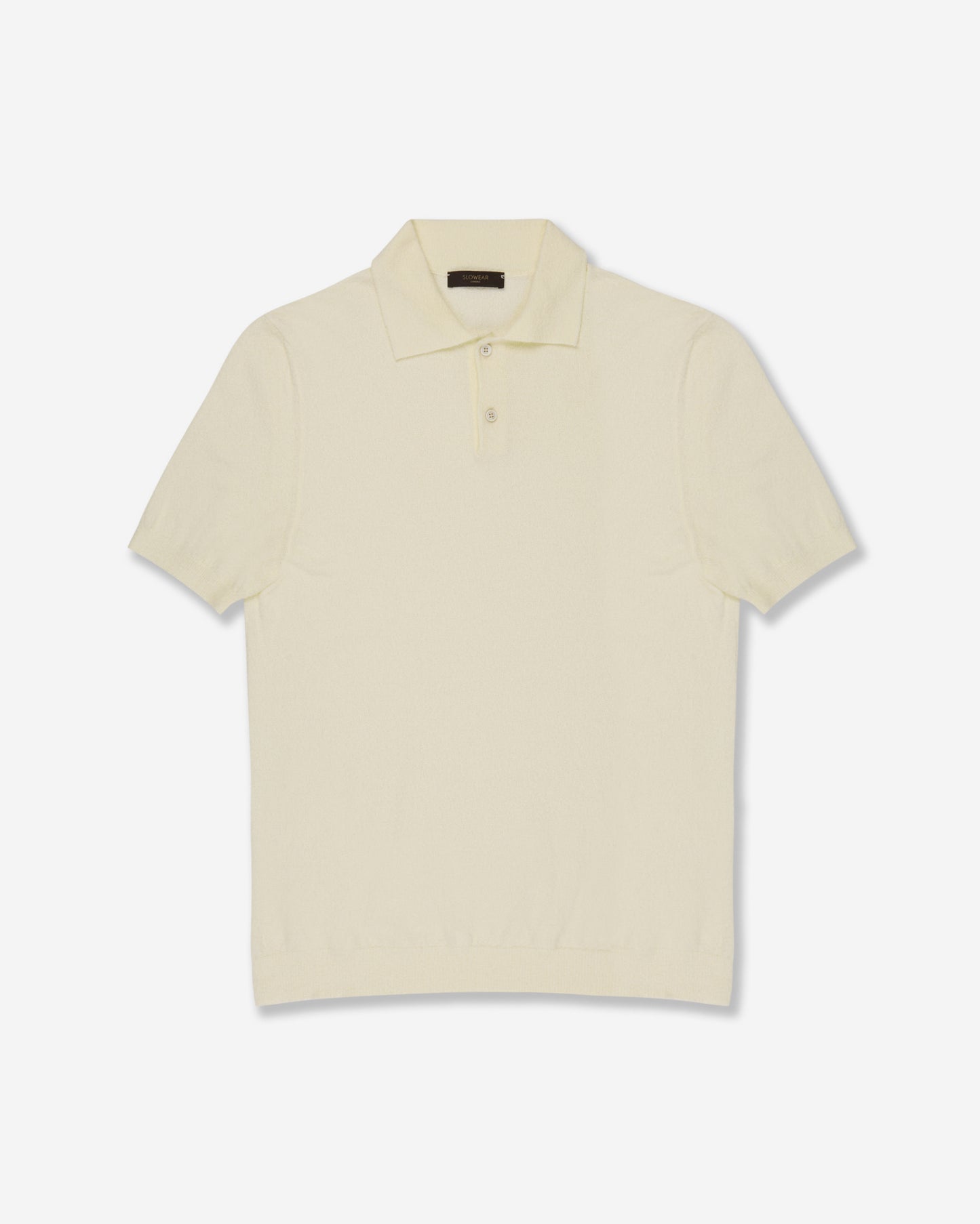 Poloshirt Slim Fit aus Baumwollbouclé