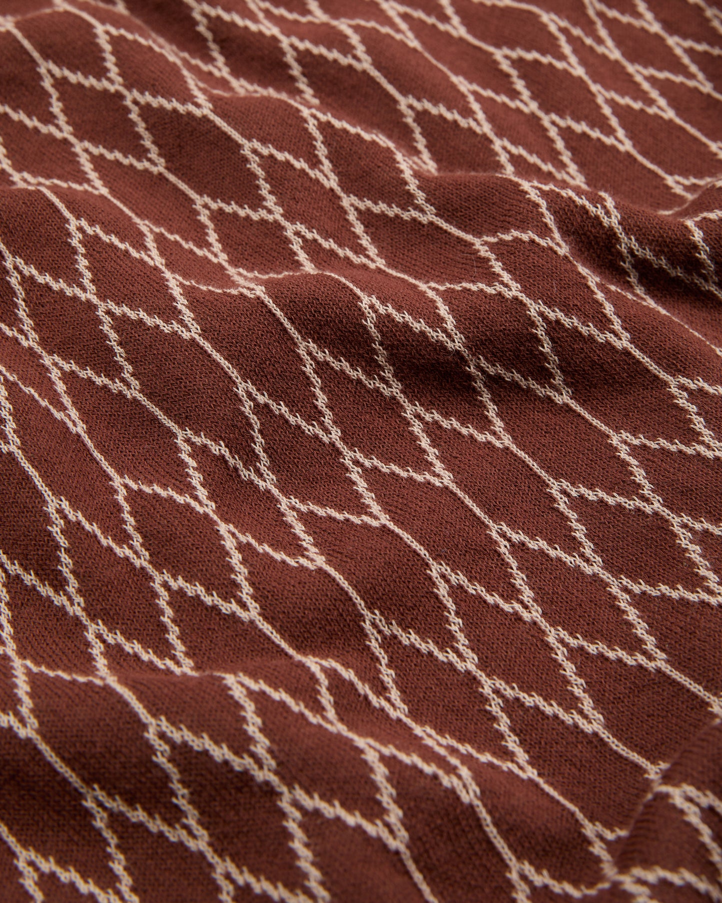 Slim fit cotton crepe polo shirt