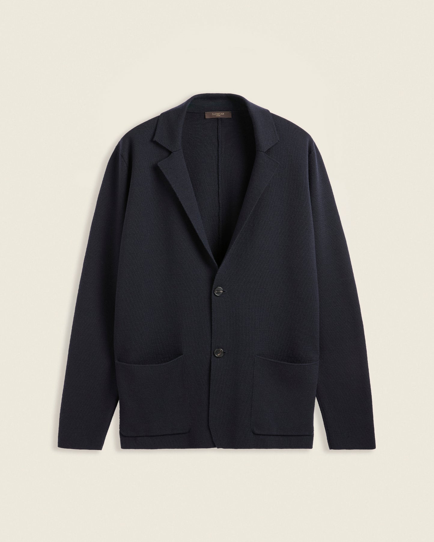 Blazer droit en laine