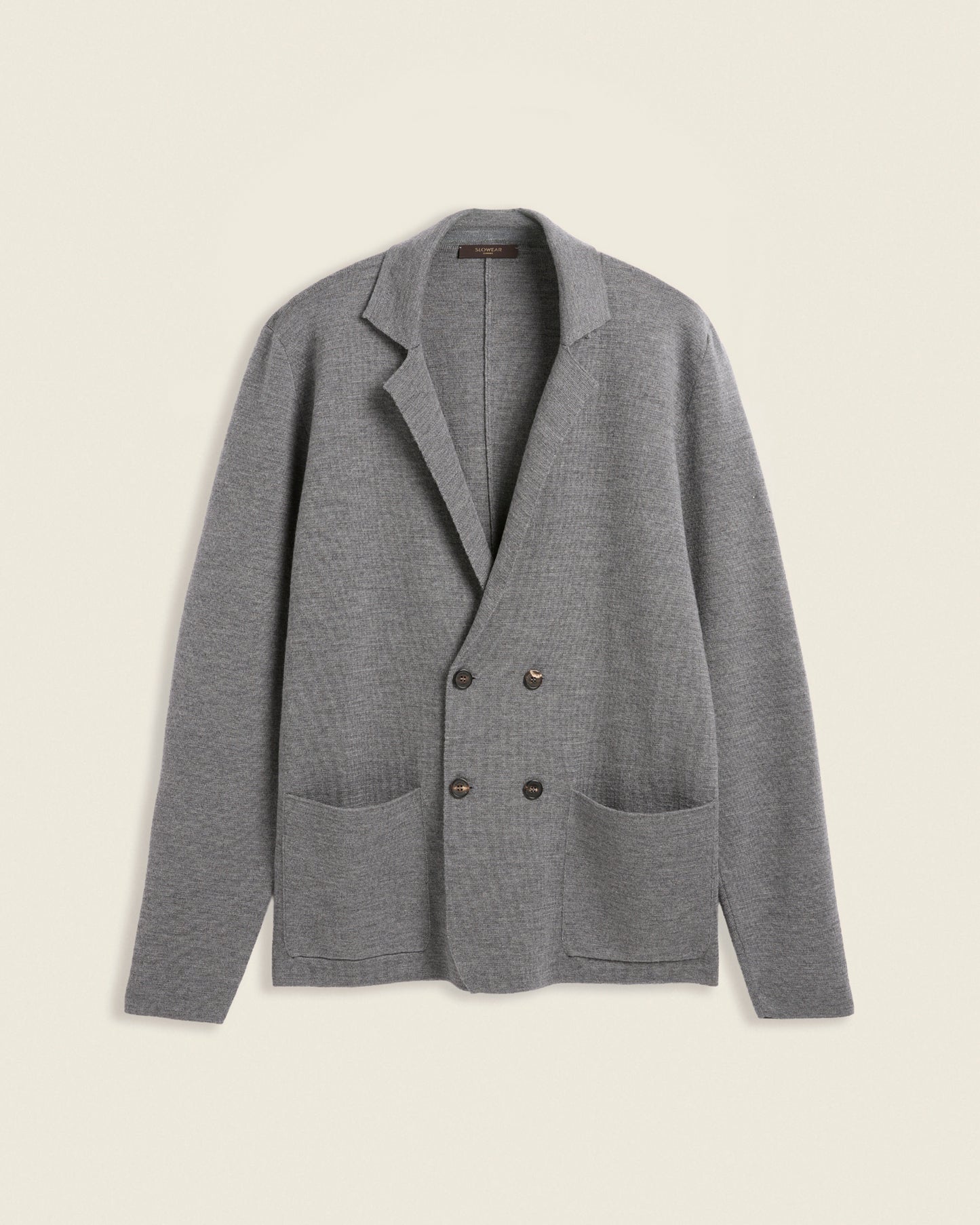 Blazer croisé en laine