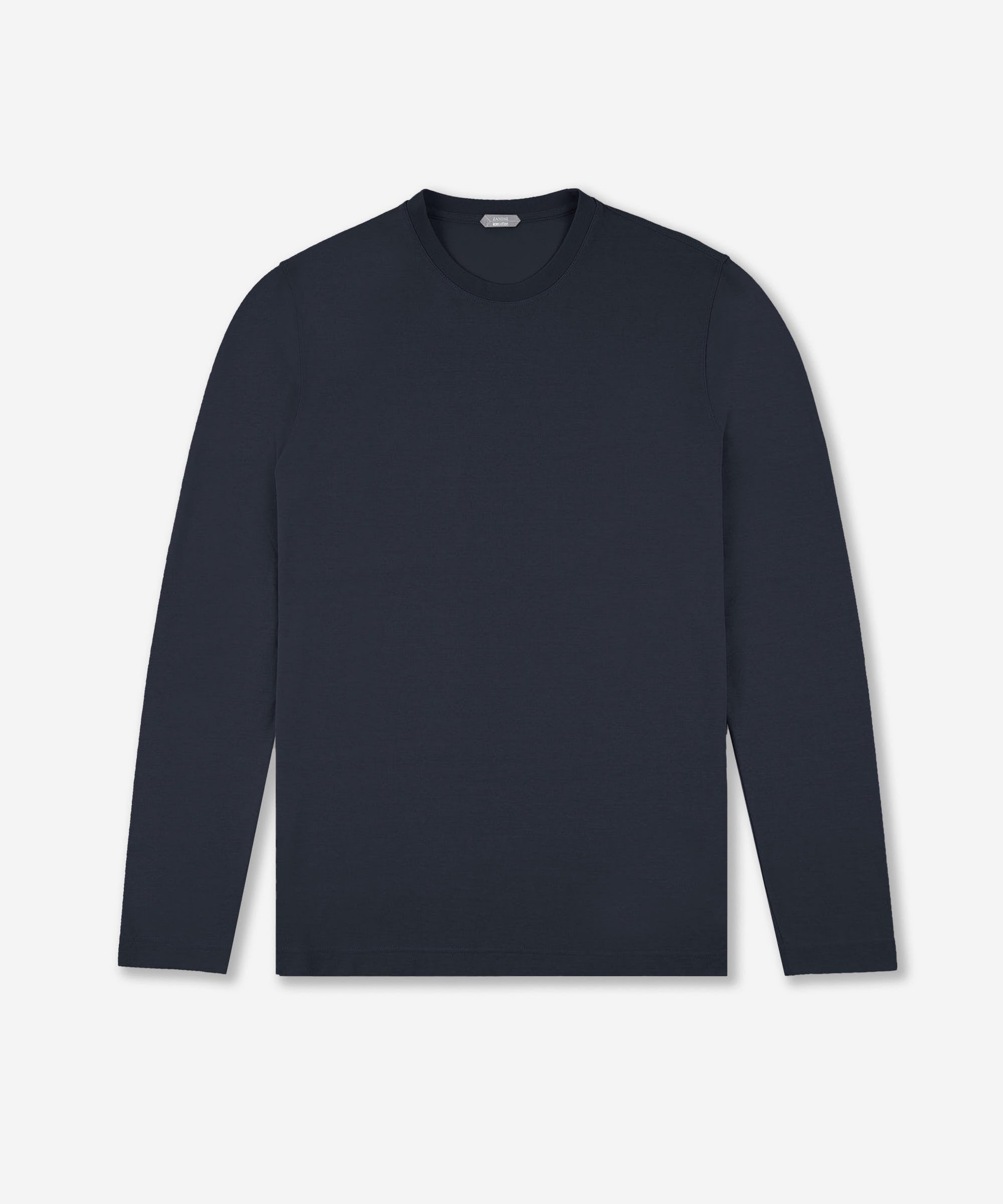 Zanone - Slim fit organic IceCotton T-shirt - blue copy