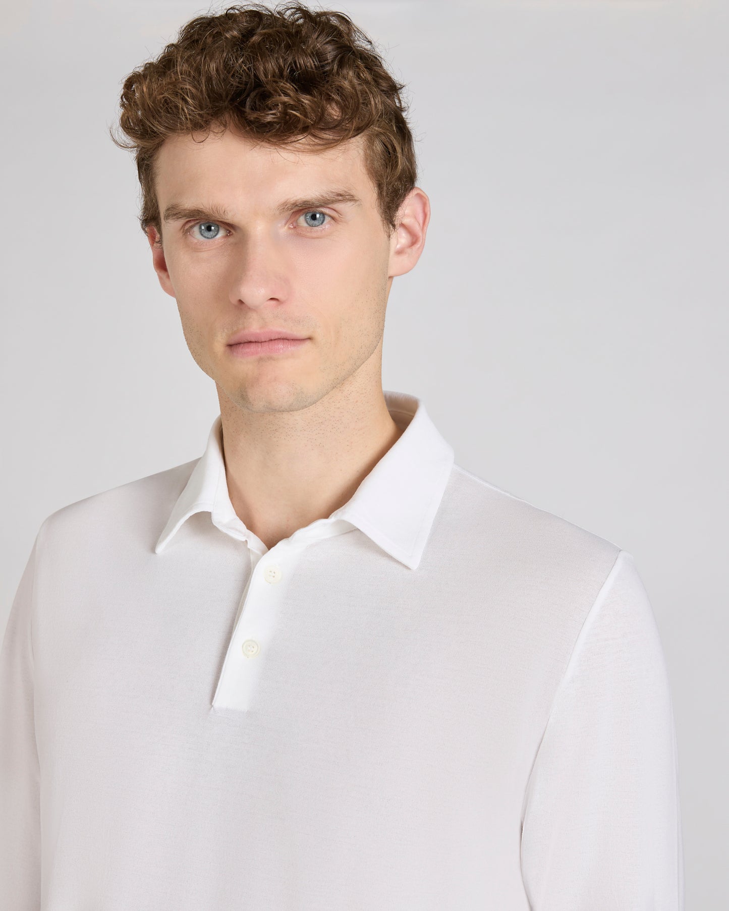 Polo slim fit in IceCotton