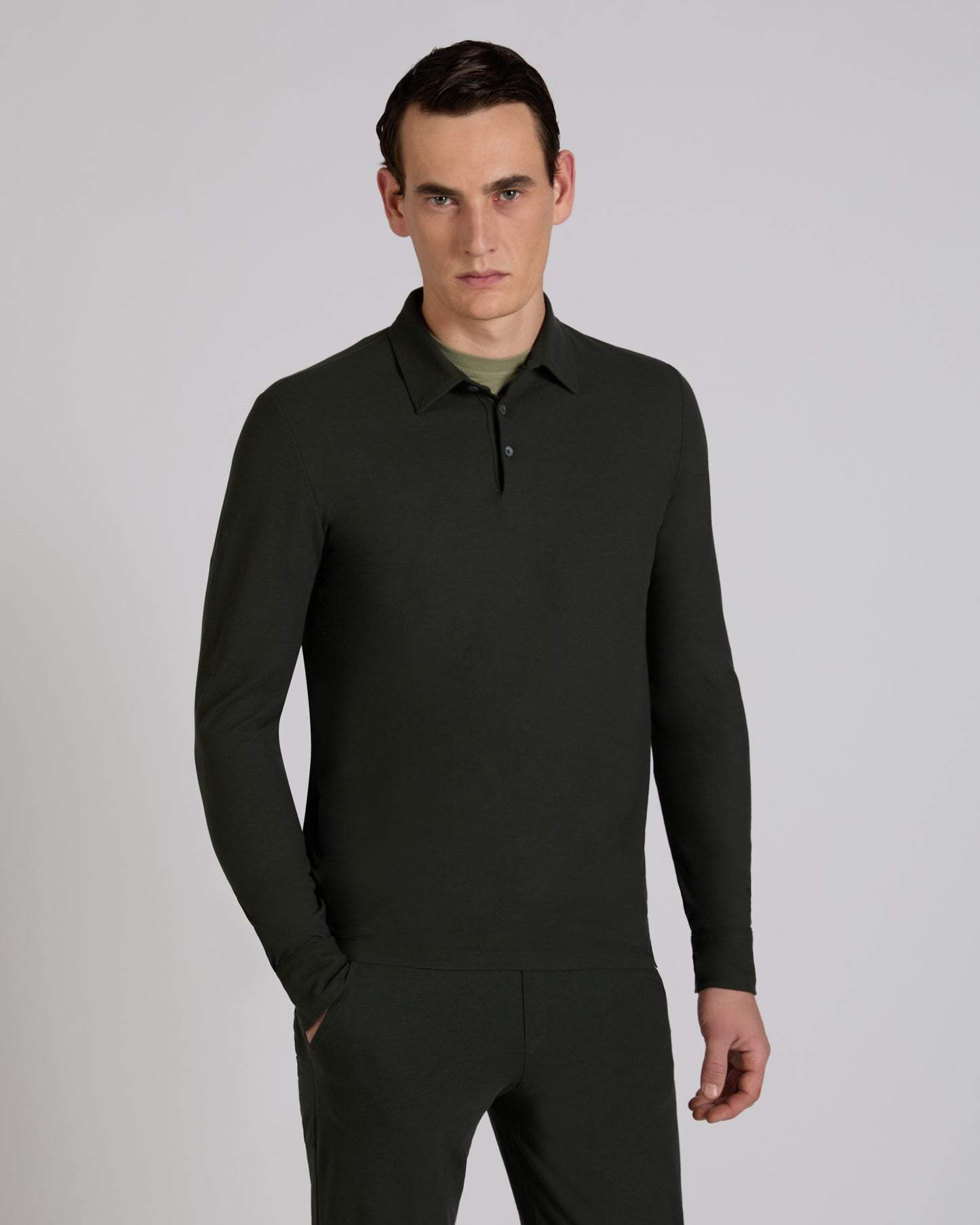 Slim fit IceCotton polo shirt