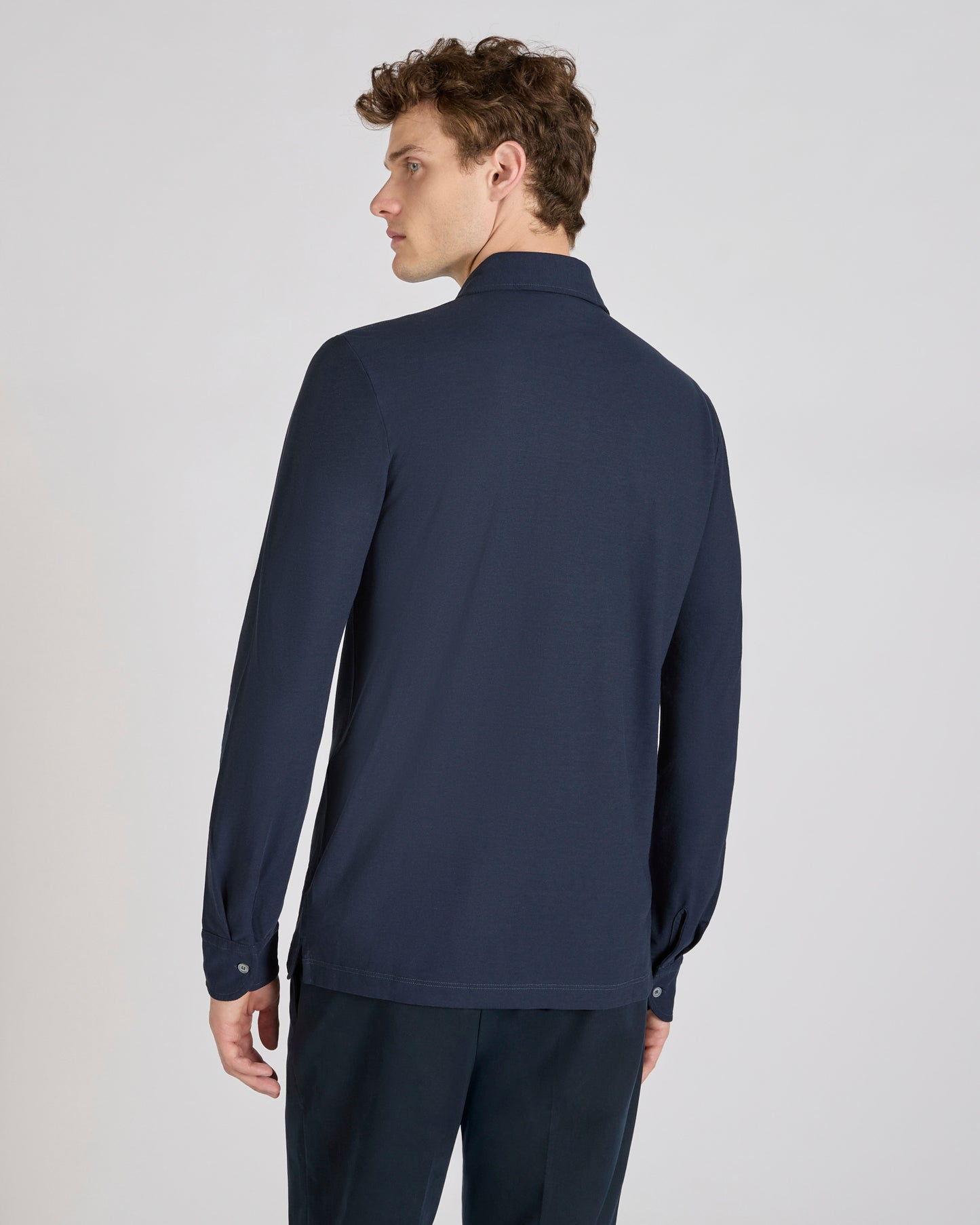 Polo slim fit in IceCotton