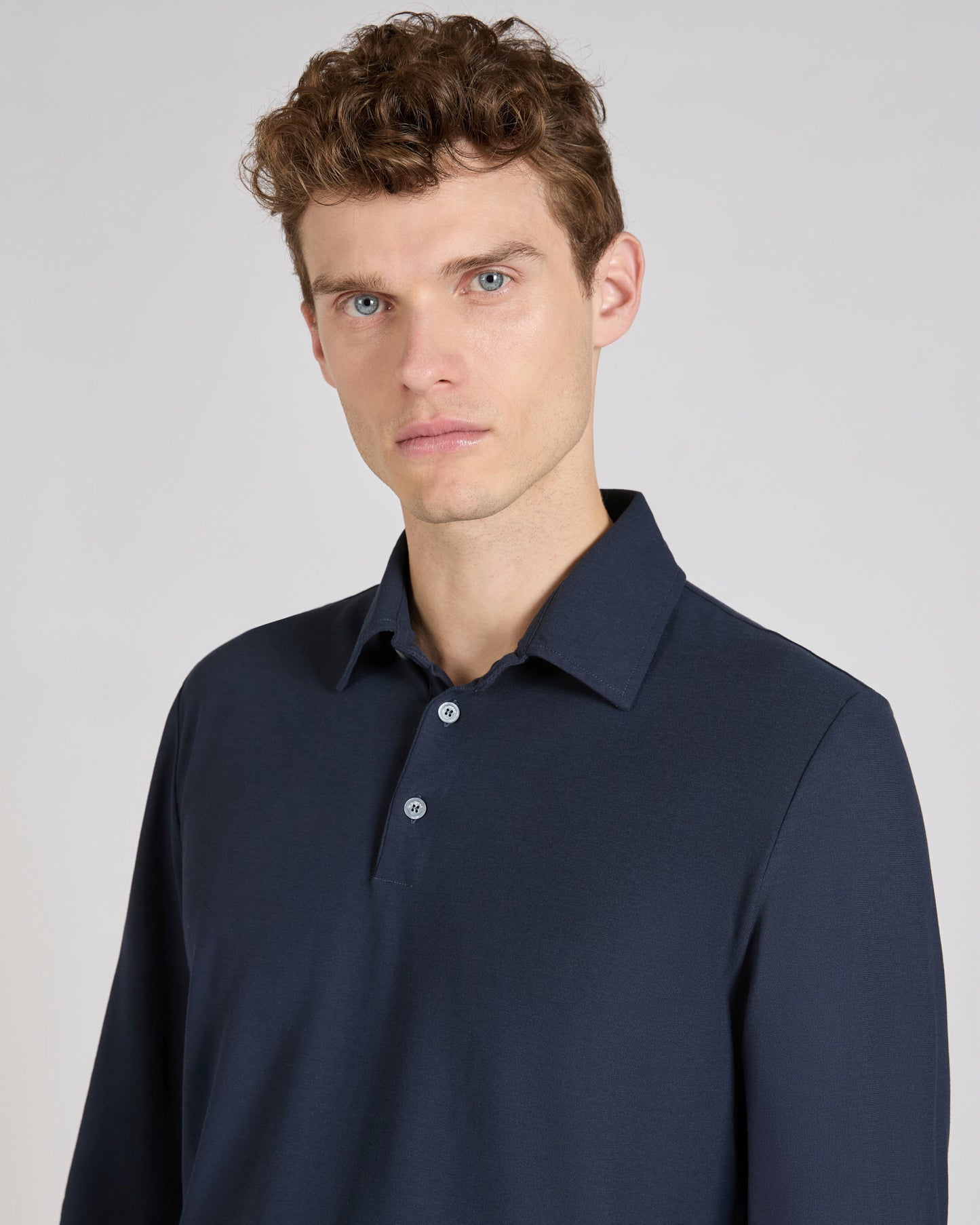 Polo slim fit in IceCotton