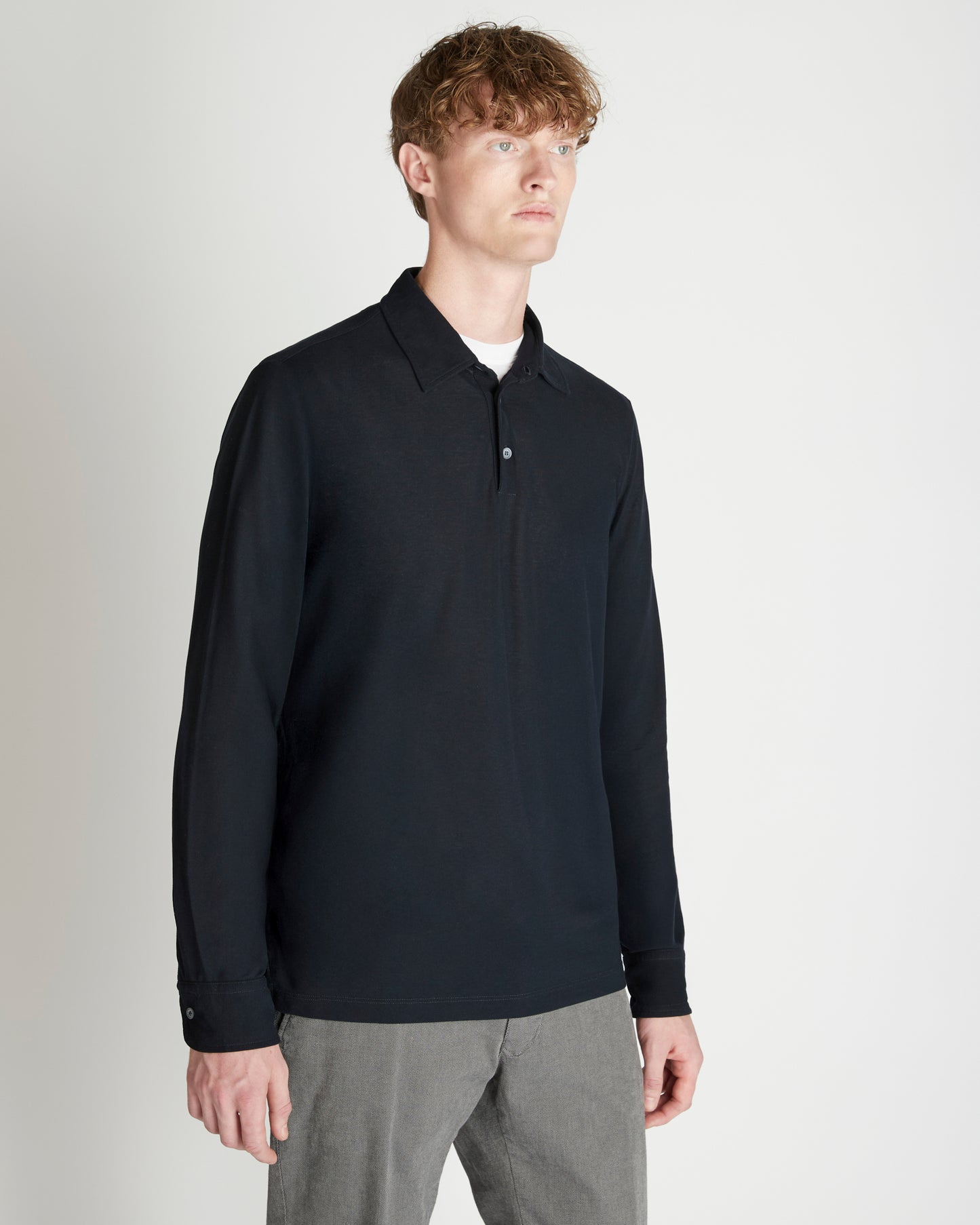 Polo slim fit in IceCotton 