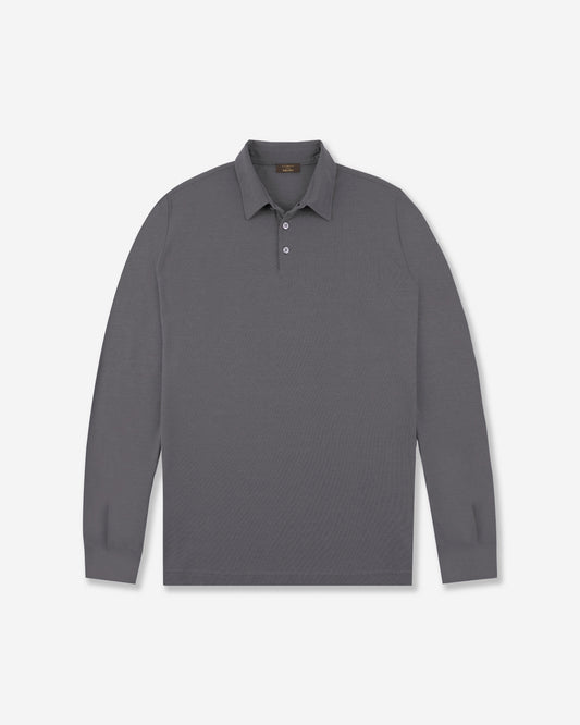 Slim-fit organic IceCotton polo shirt