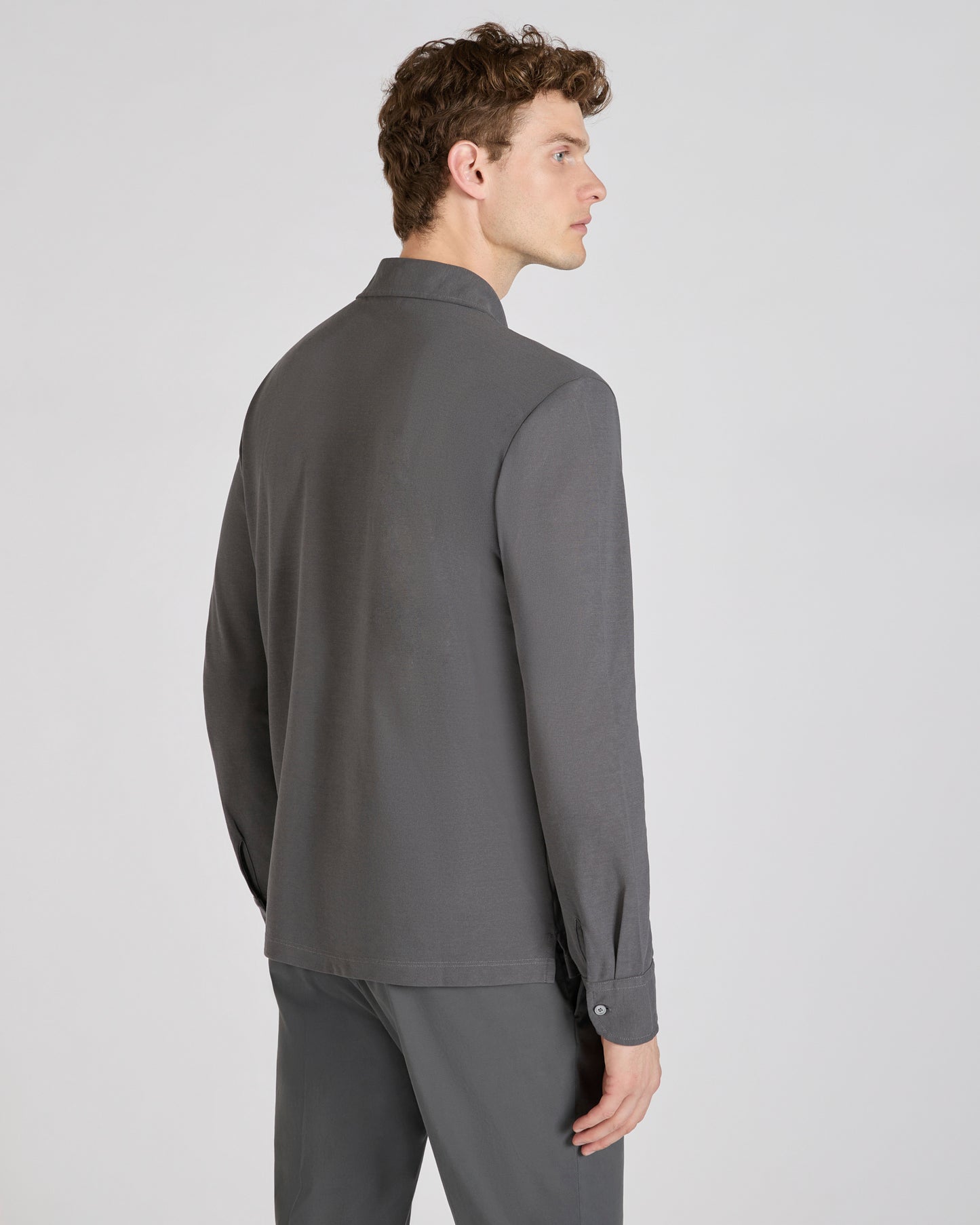 Slim-fit organic IceCotton polo shirt