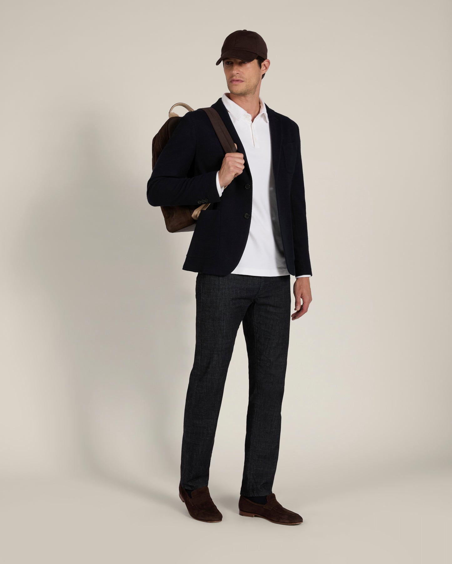 Poloshirt aus Interlock-Baumwolle