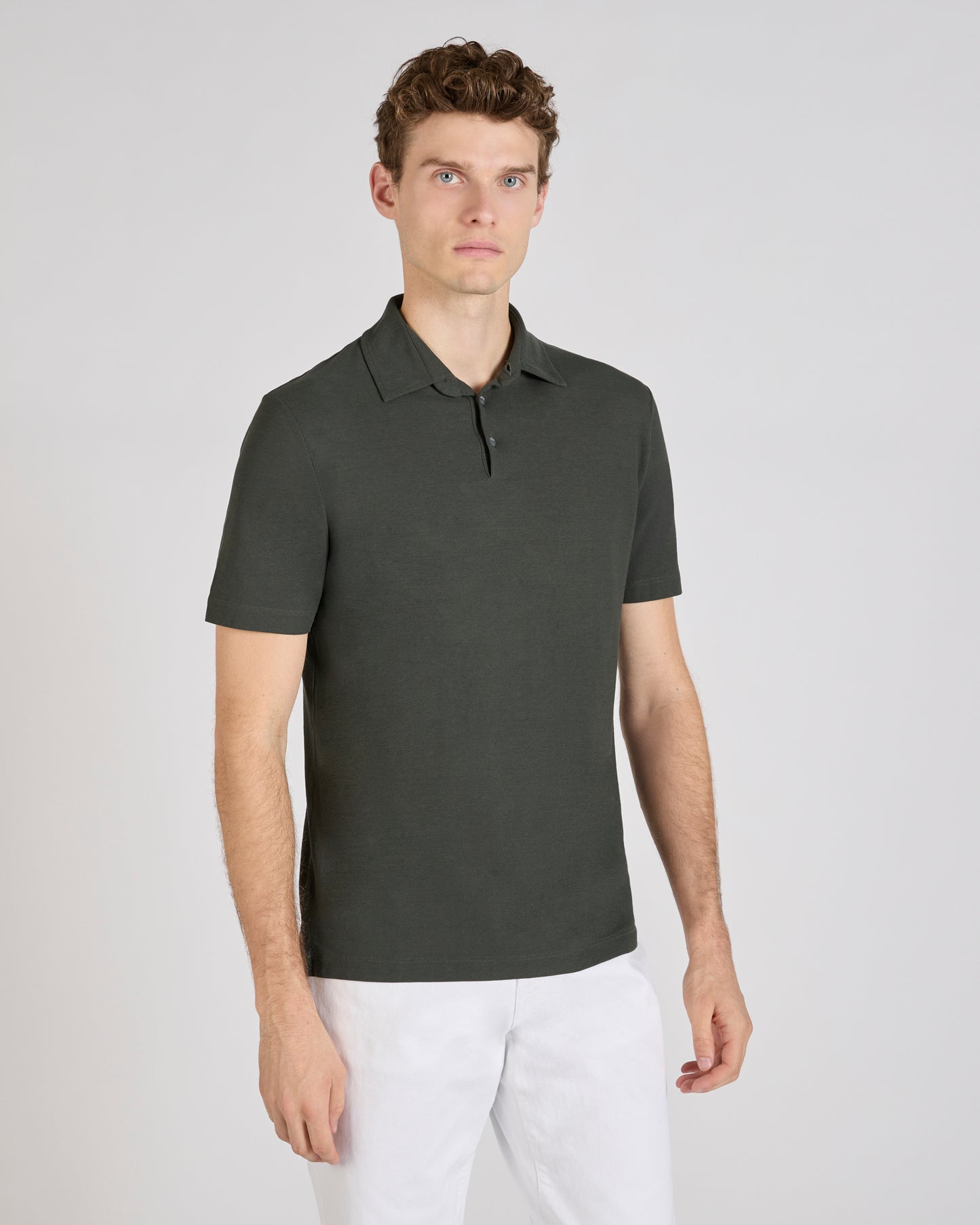 Slim fit IceCotton polo shirt