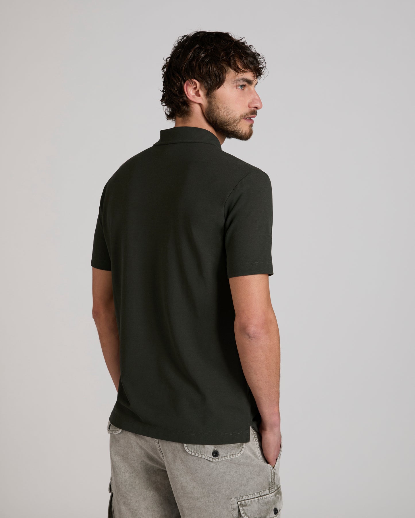 Slim fit IceCotton polo shirt