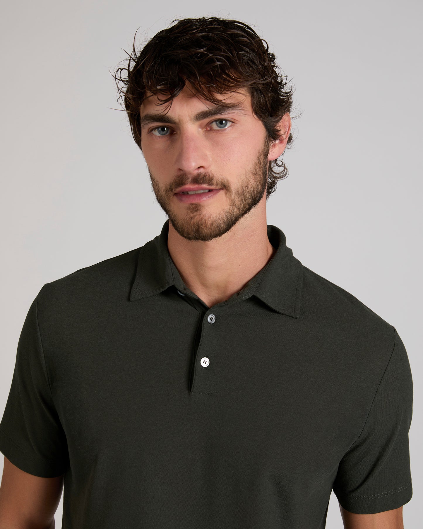 Slim fit IceCotton polo shirt