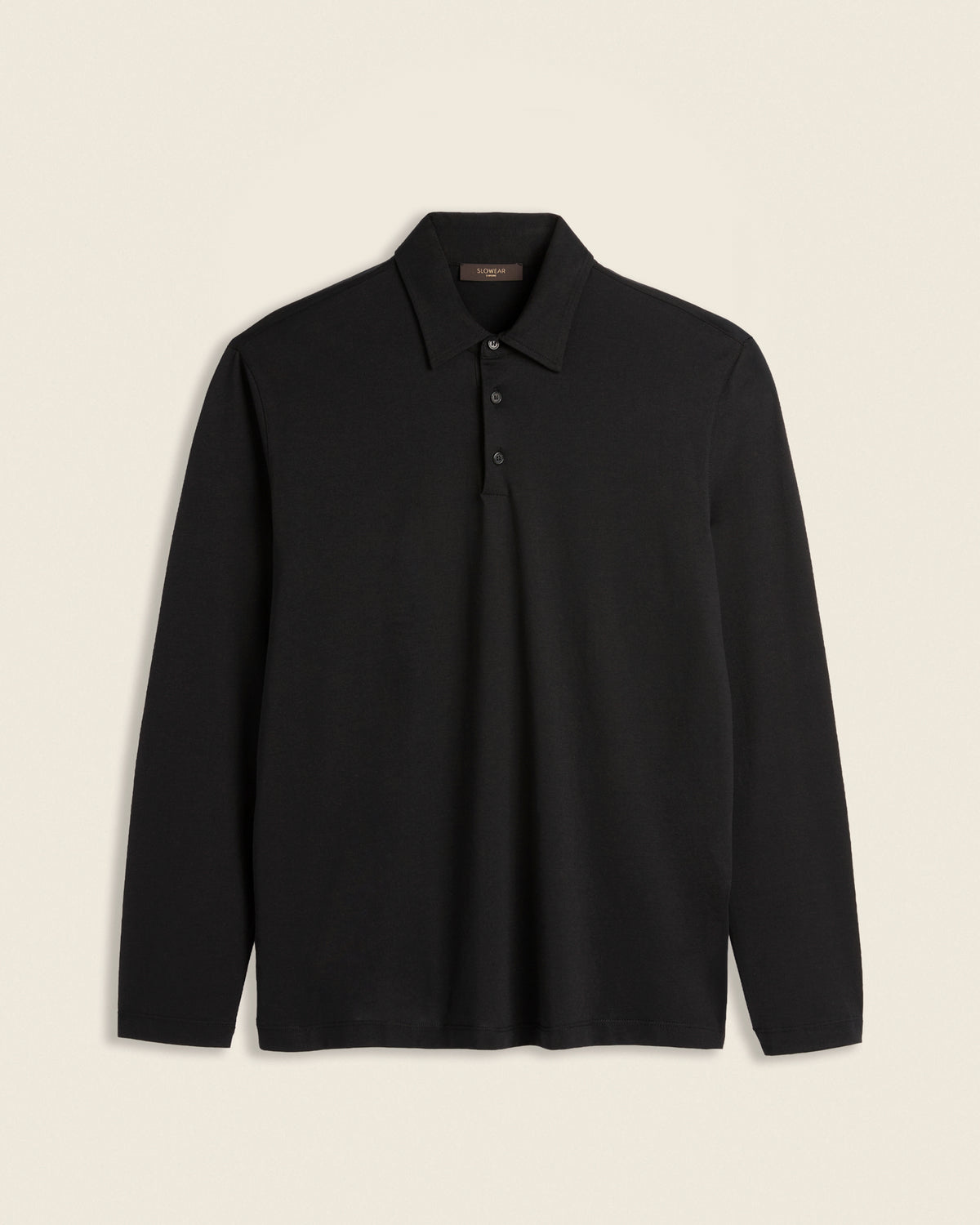 Polo slim fit en jersey de coton et soie