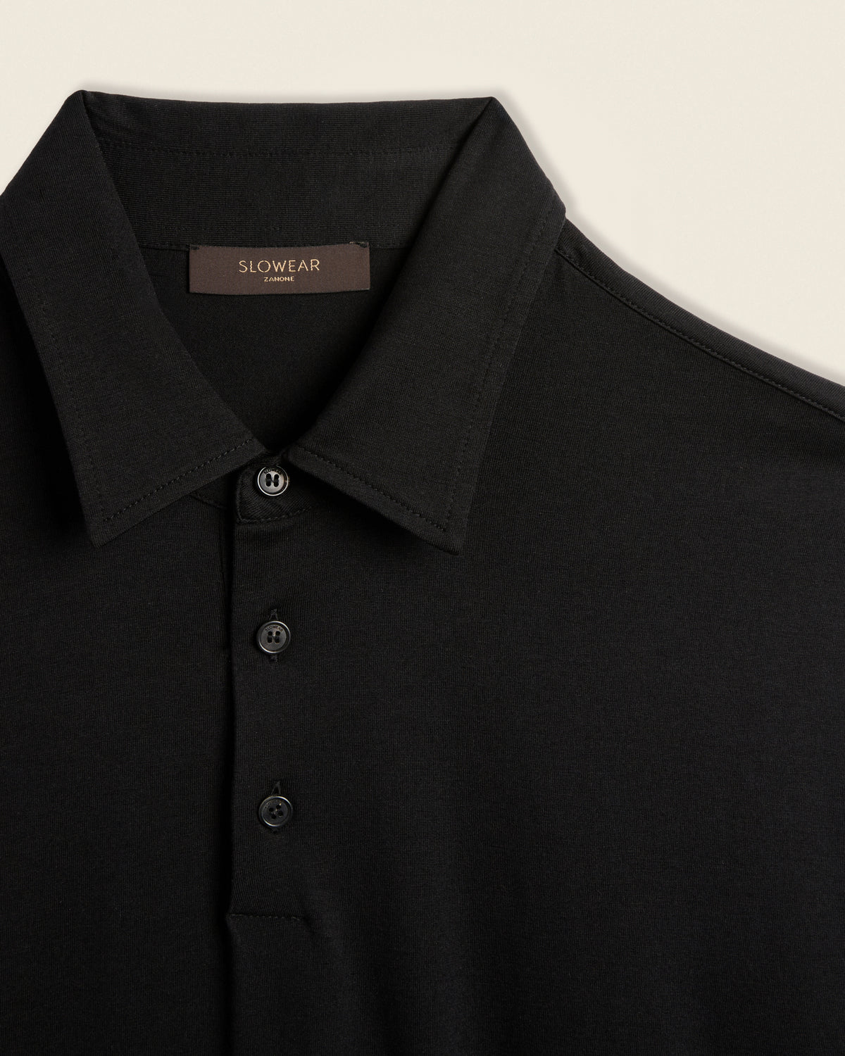 Polo slim fit en jersey de coton et soie