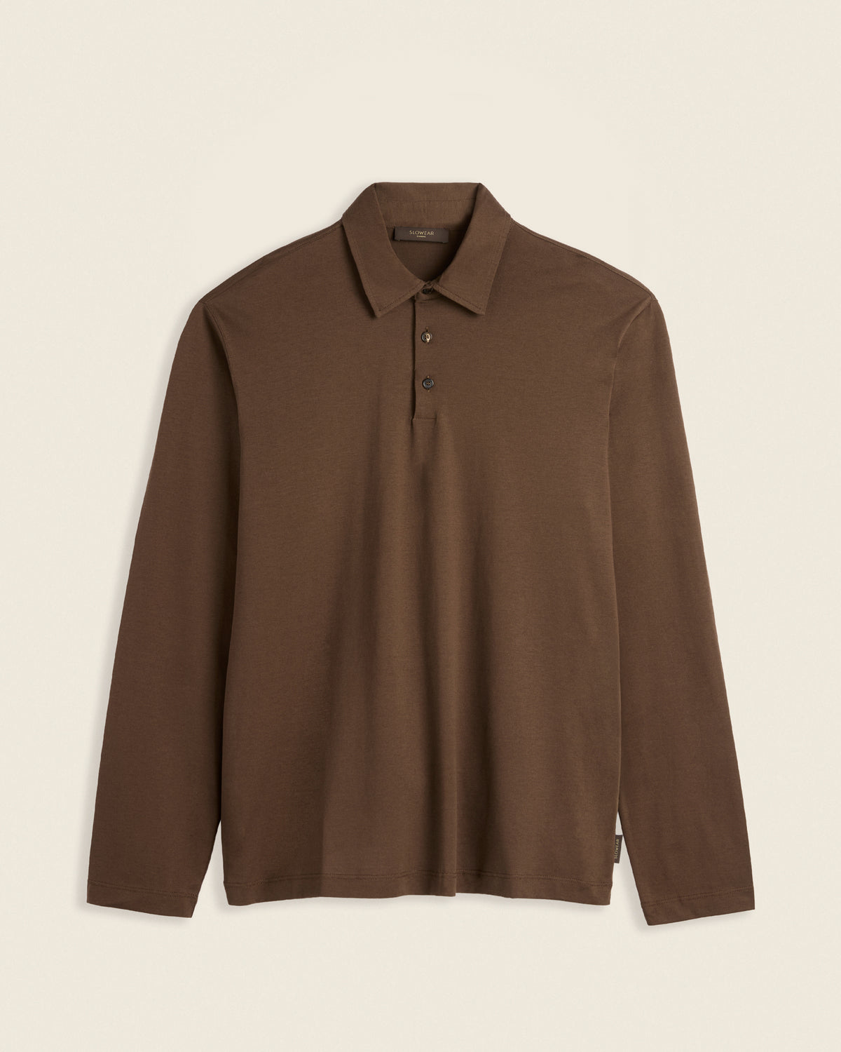Poloshirt Slim Fit aus Baumwolljersey und Seide