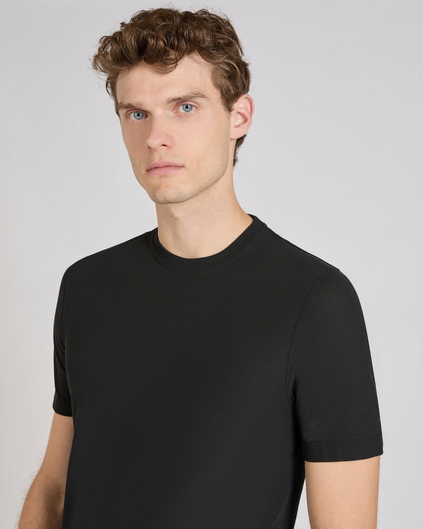 アイスコットンスリムフィットTシャツ