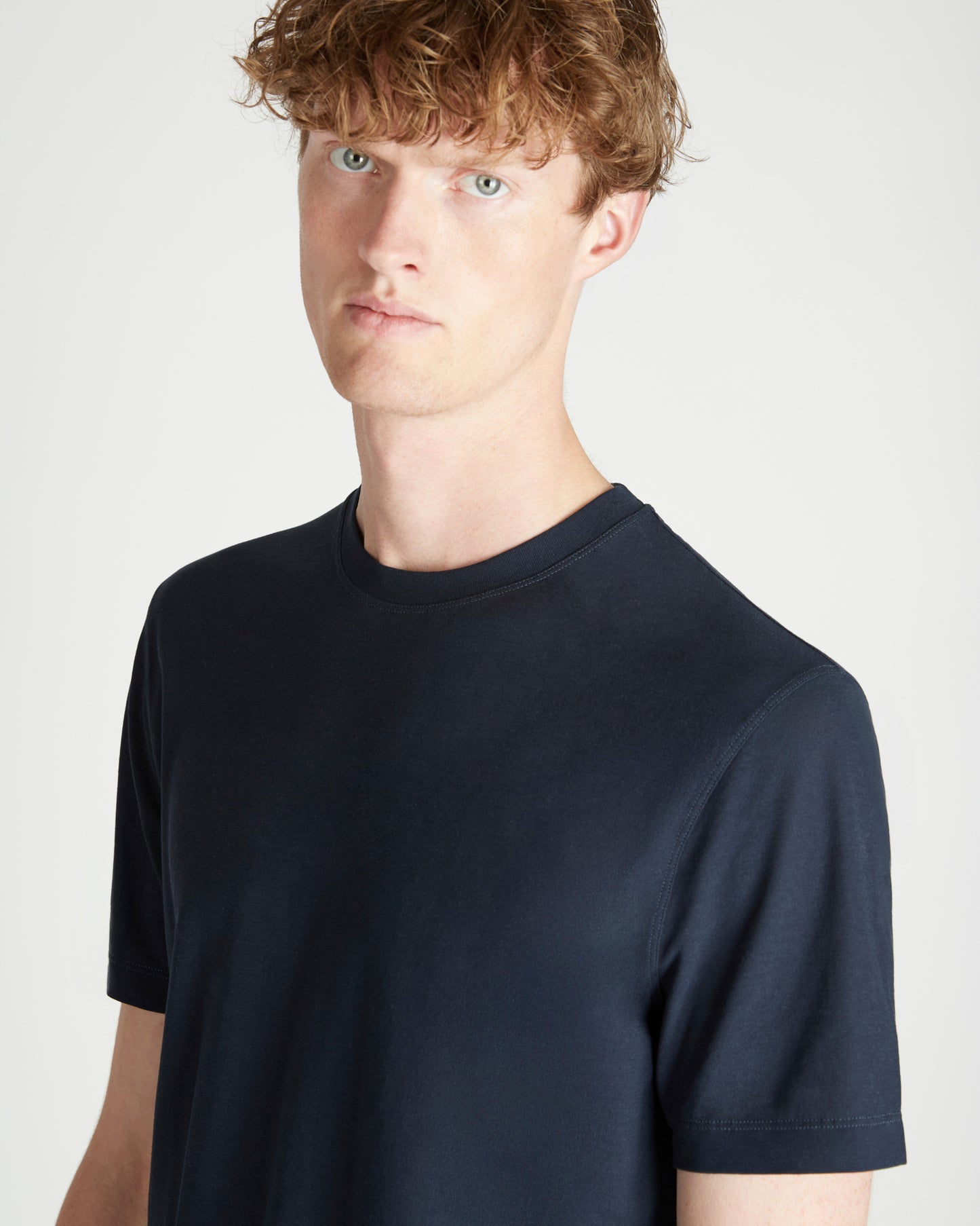 アイスコットンスリムフィットTシャツ