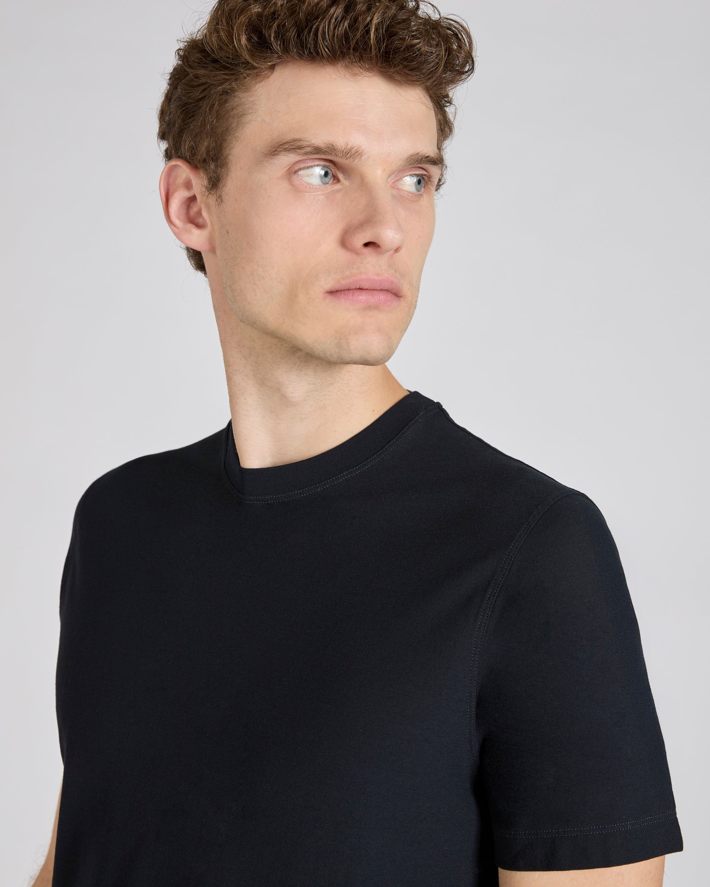 アイスコットンスリムフィットTシャツ