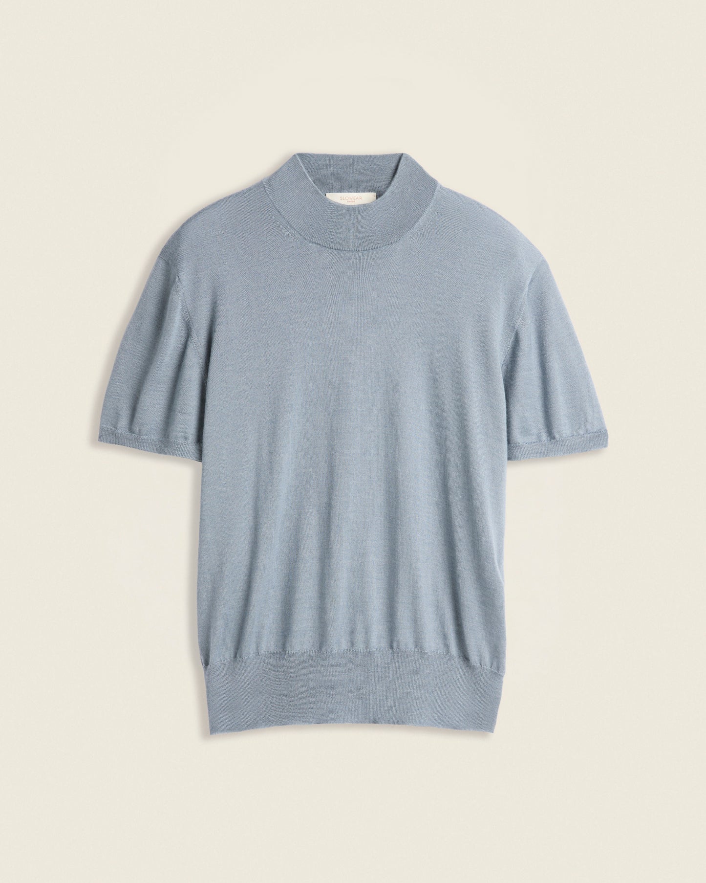 Slim Fit Rollkragenpullover aus Kaschmir und Seide