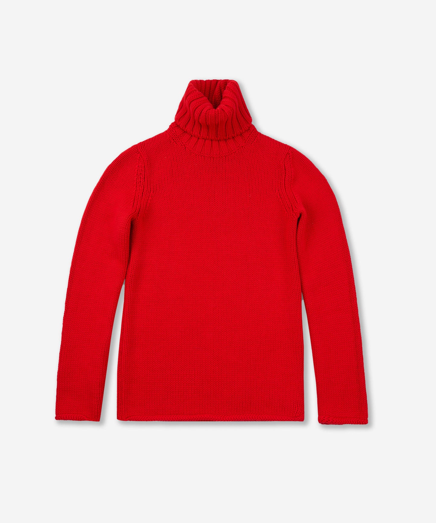 Zanone - Slim-fit wool polo neck sweater - red – Slowear