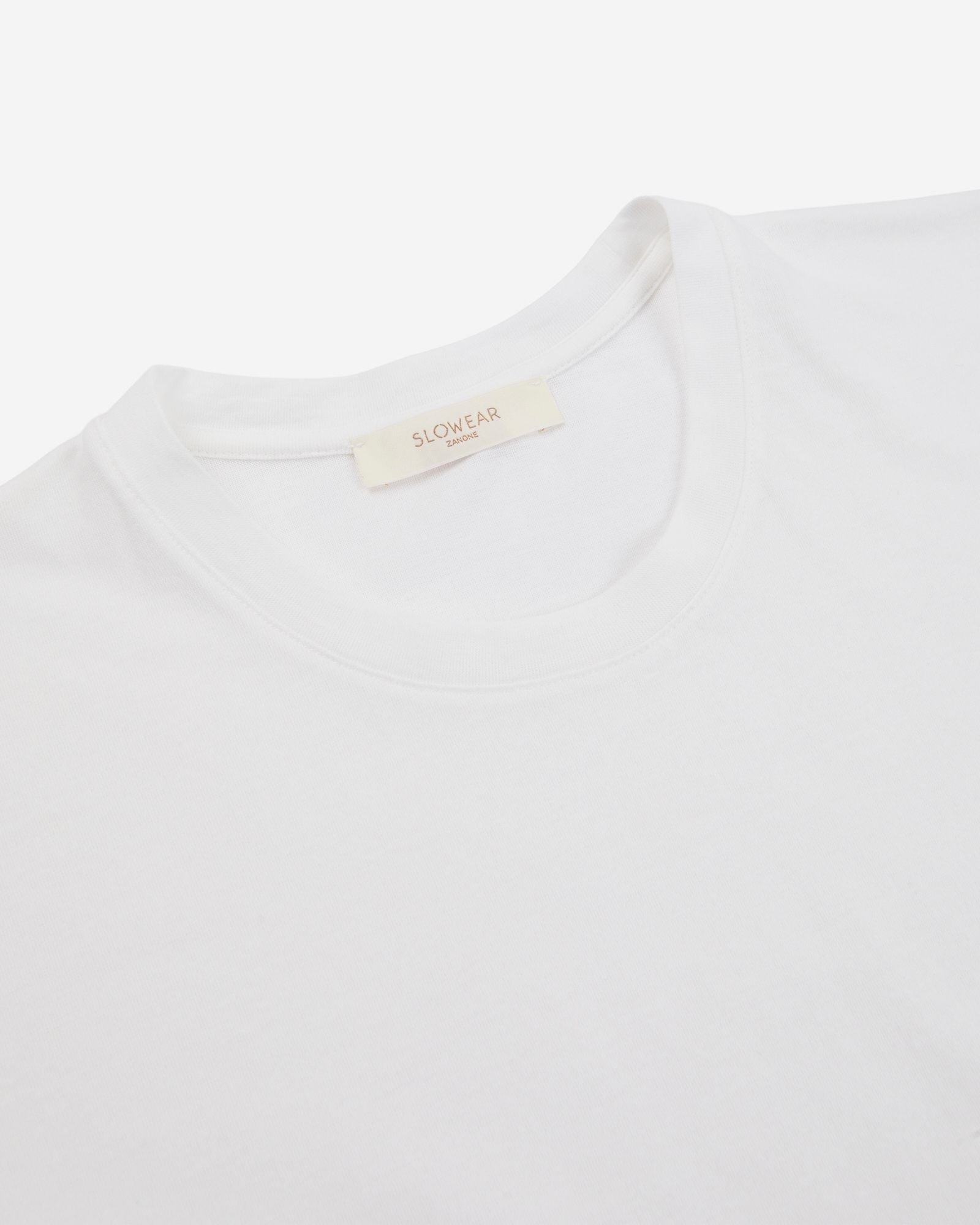 Zanone - Regular fit IceCotton t-shirt - optical white