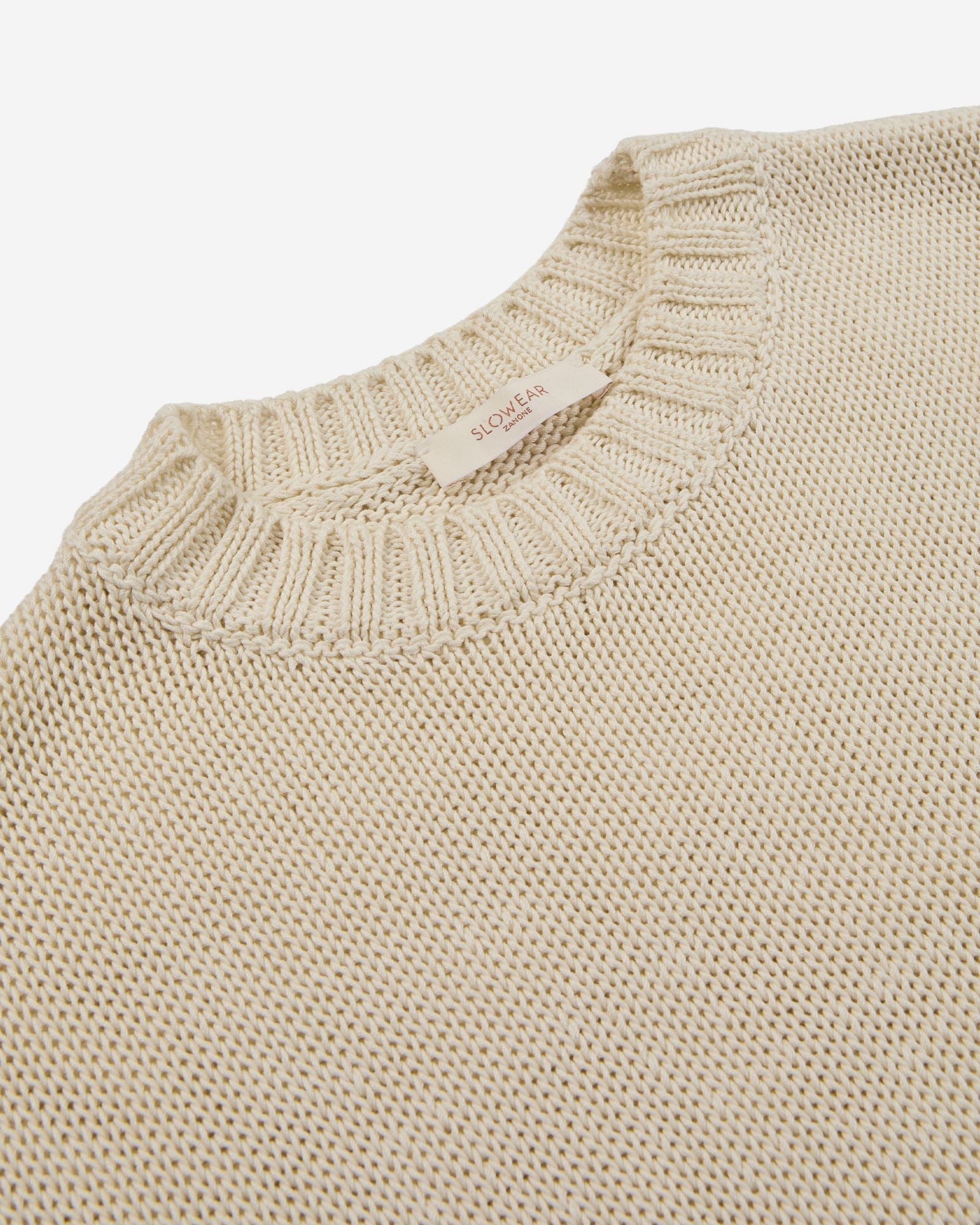 Zanone - Regular fit cotton top - optical white