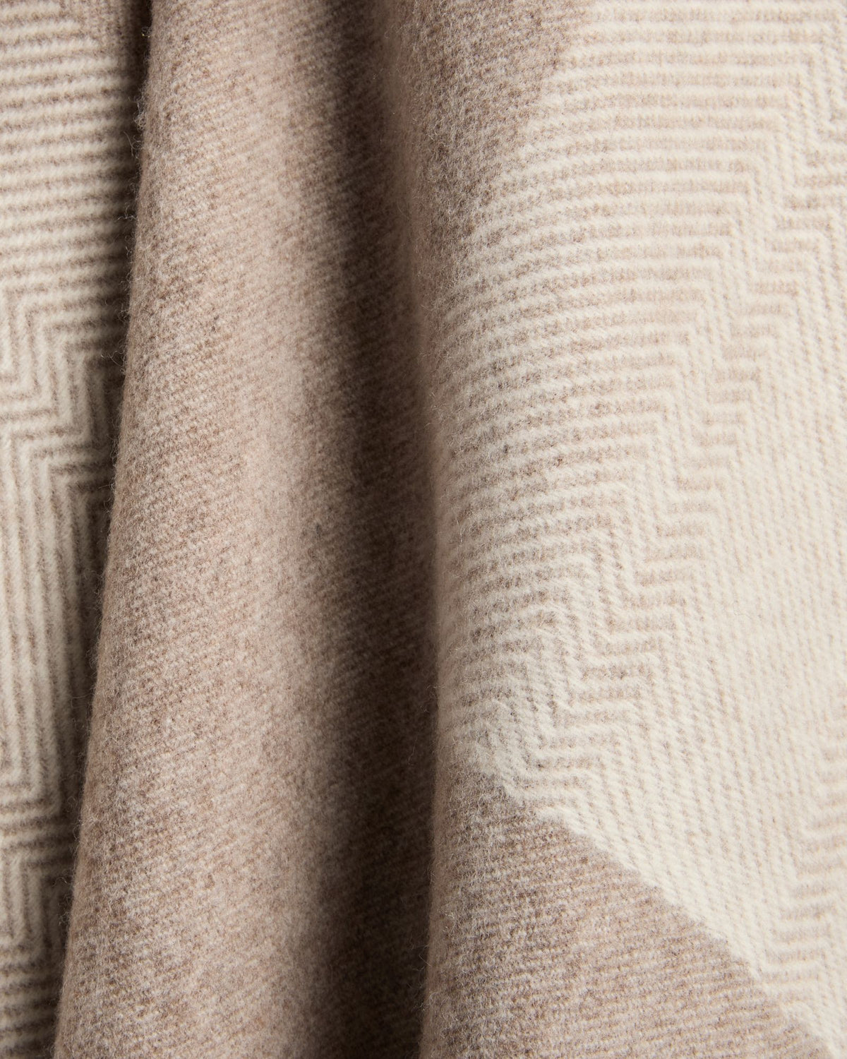 Zanone - Wool poncho - tawny