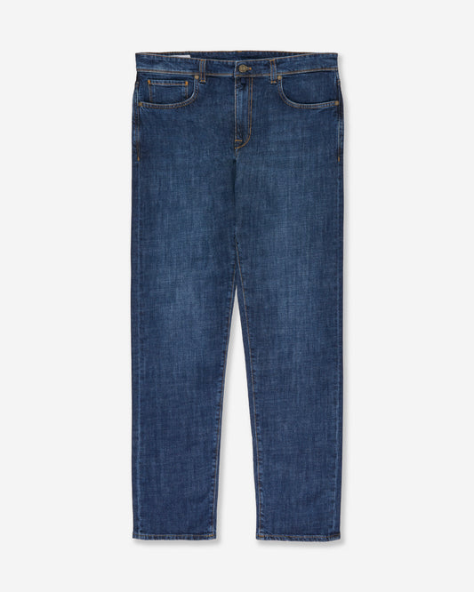 Regular fit stretch denim trousers