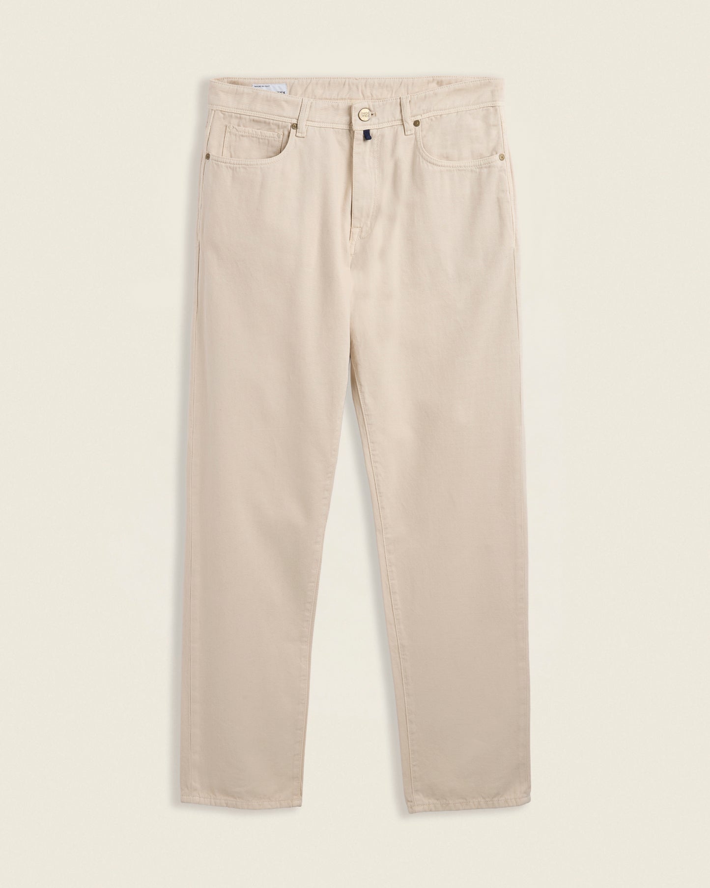Regular-Fit Five-Pocket-Hose aus Baumwolle und Kaschmir