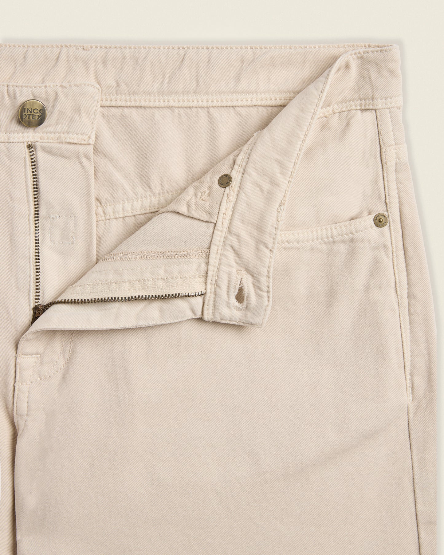 Regular-Fit Five-Pocket-Hose aus Baumwolle und Kaschmir