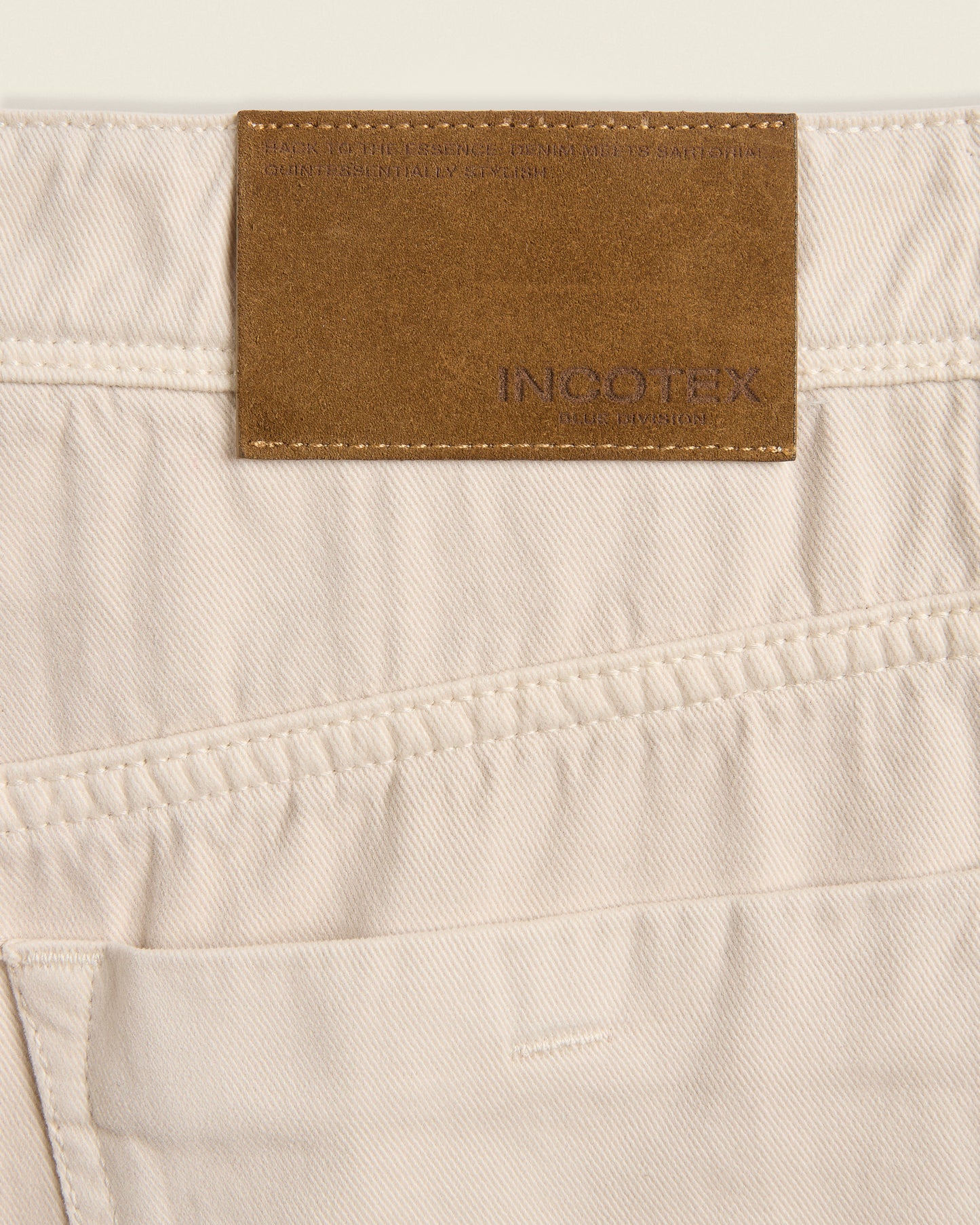 Regular-Fit Five-Pocket-Hose aus Baumwolle und Kaschmir