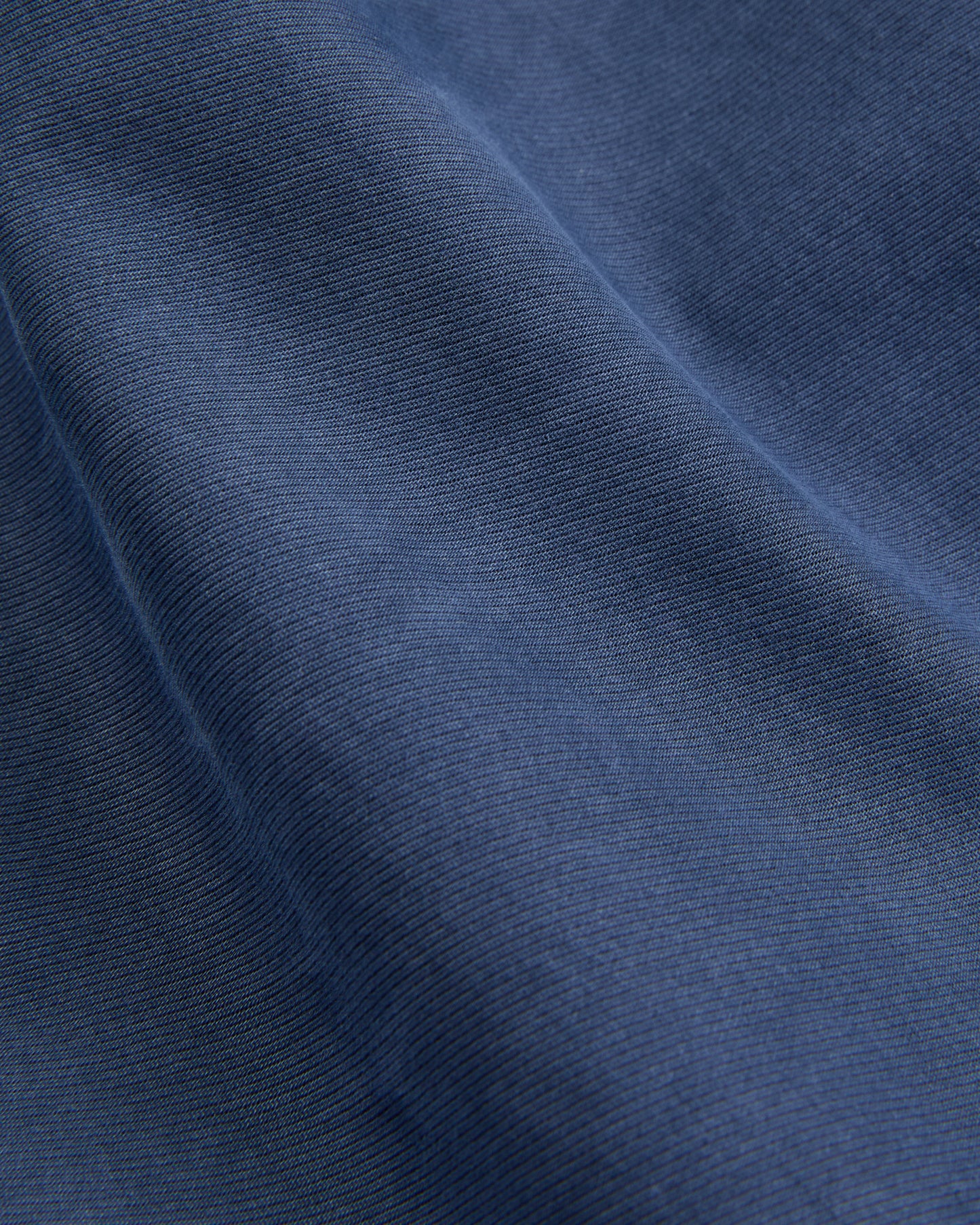 Slim fit stretch cotton tricot five-pocket trousers